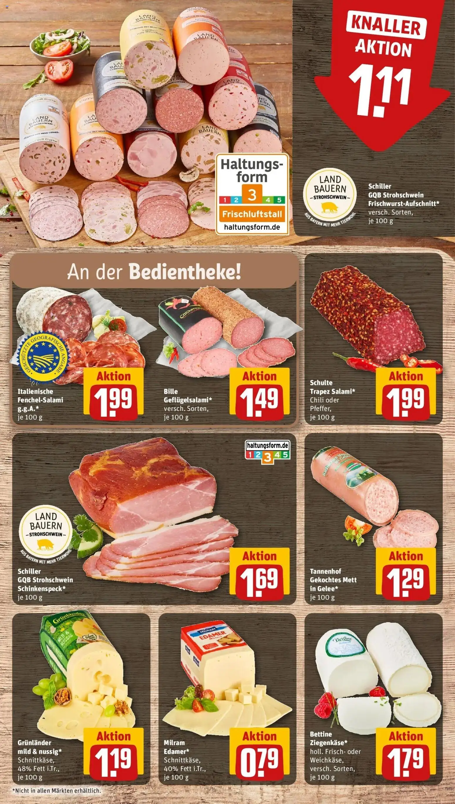 Rewe Prospekt Wilhermsdorf	 – gültig ab 27.04.2026 | Seite: 9 | Produkte: Edamer, Grunlander, Chili, Salami