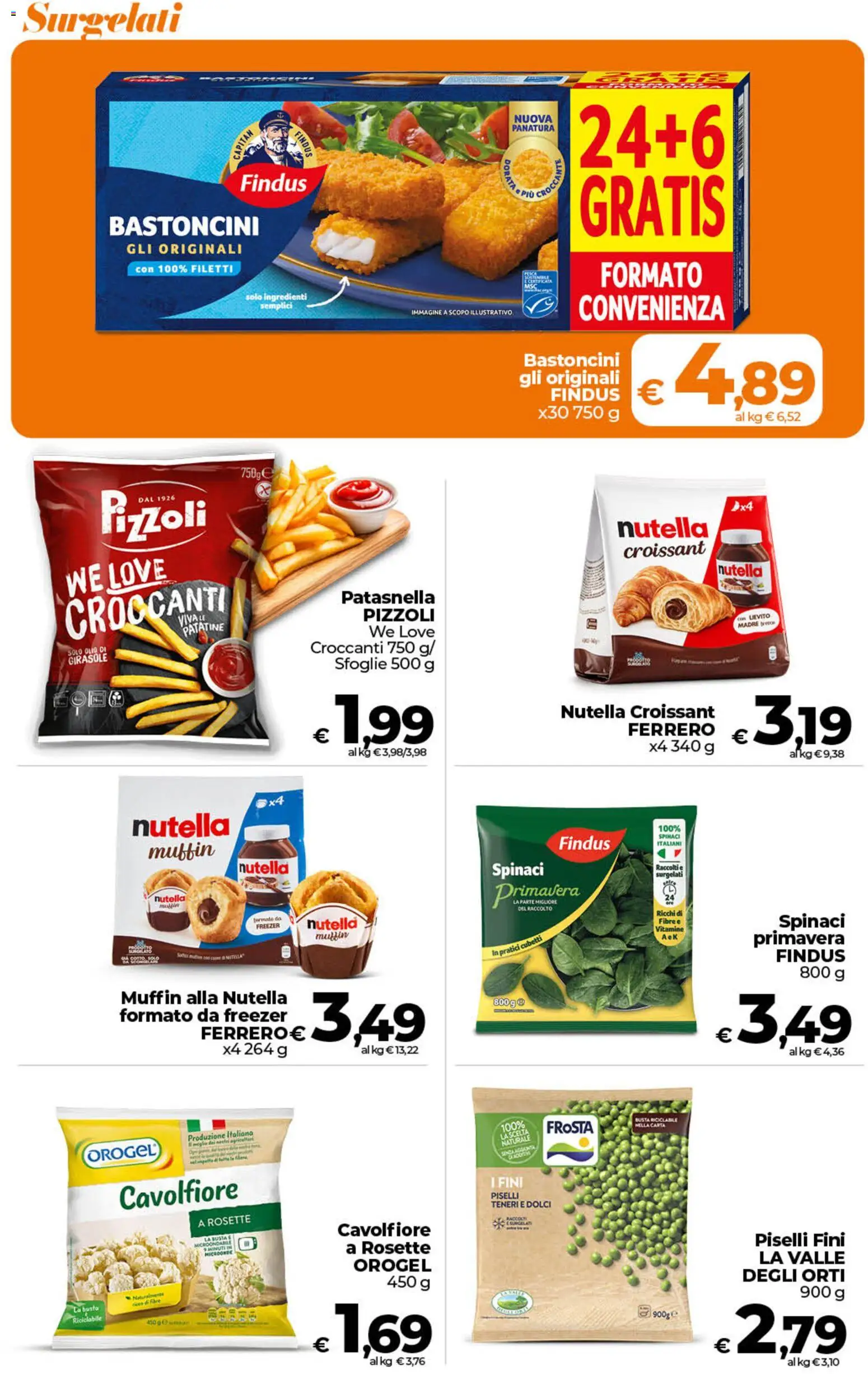 Volantino Ipercoop del 29.05.2026 | Pagina: 31 | Prodotti: Patatine, Spinaci, Muffin, Piselli