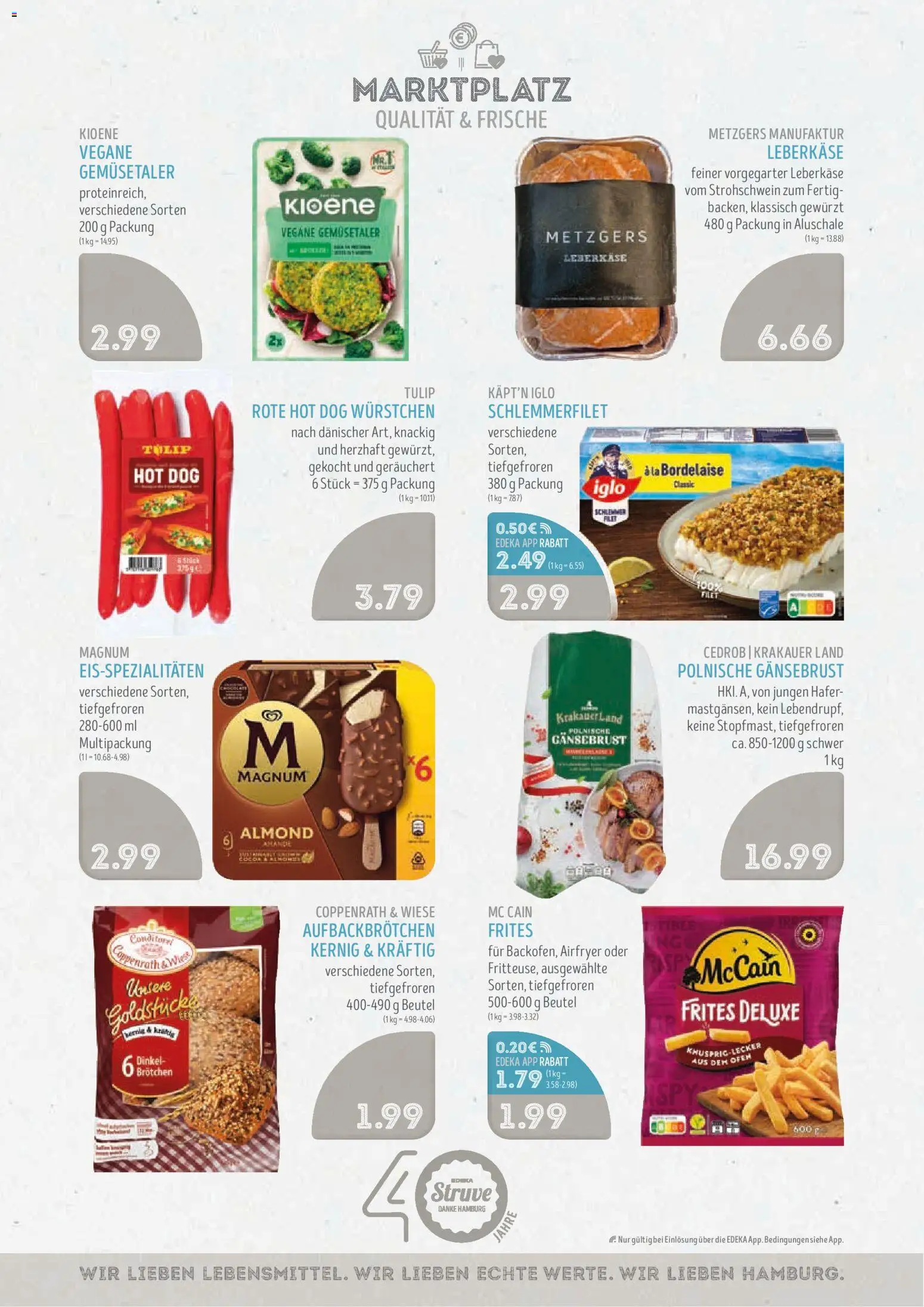 Edeka Struve Prospekt – gültig ab 02.11.2026 | Seite: 7 | Produkte: Ofen, Iglo, McCain, Leberkase