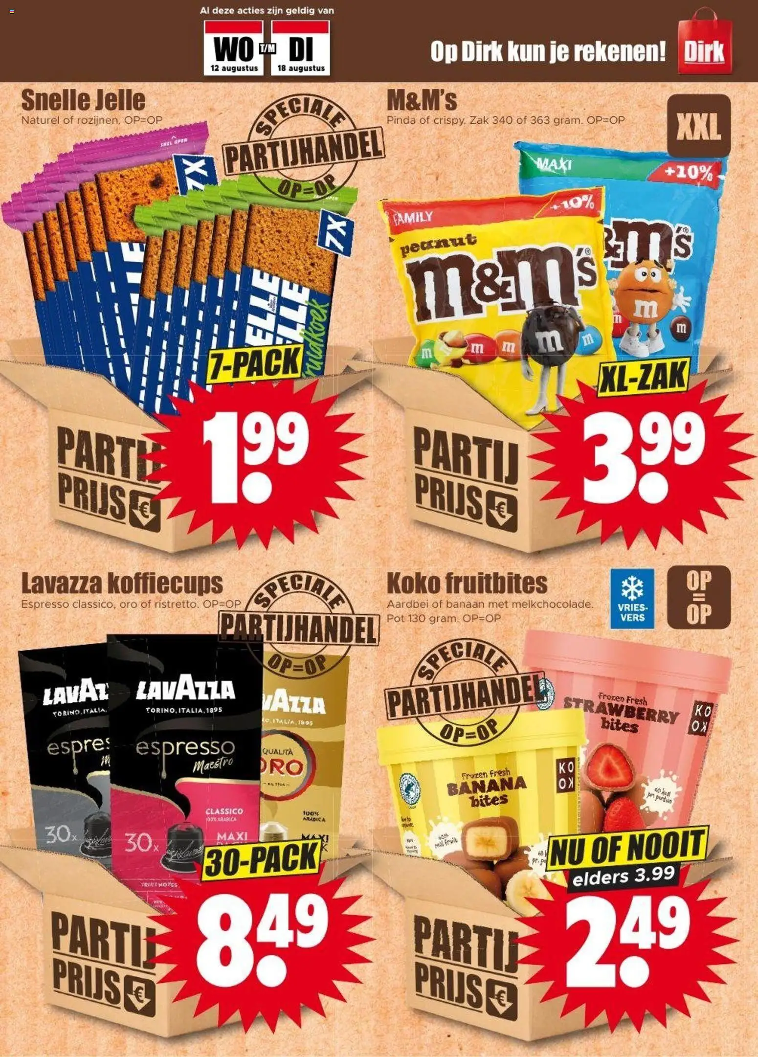 {H1} | Pagina: 13 | Producten: Lavazza, Zak, Banaan, Aardbei
