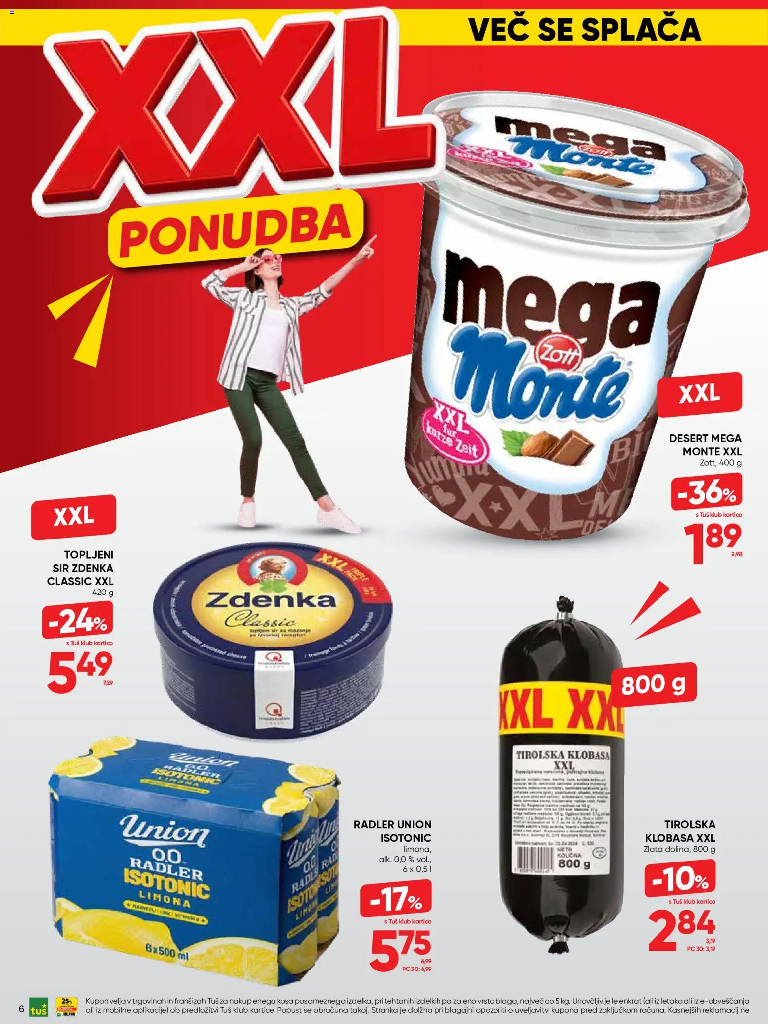 Novi Tuš katalog ponudbe – veljaven od 16.09.2026 | Stran: 6