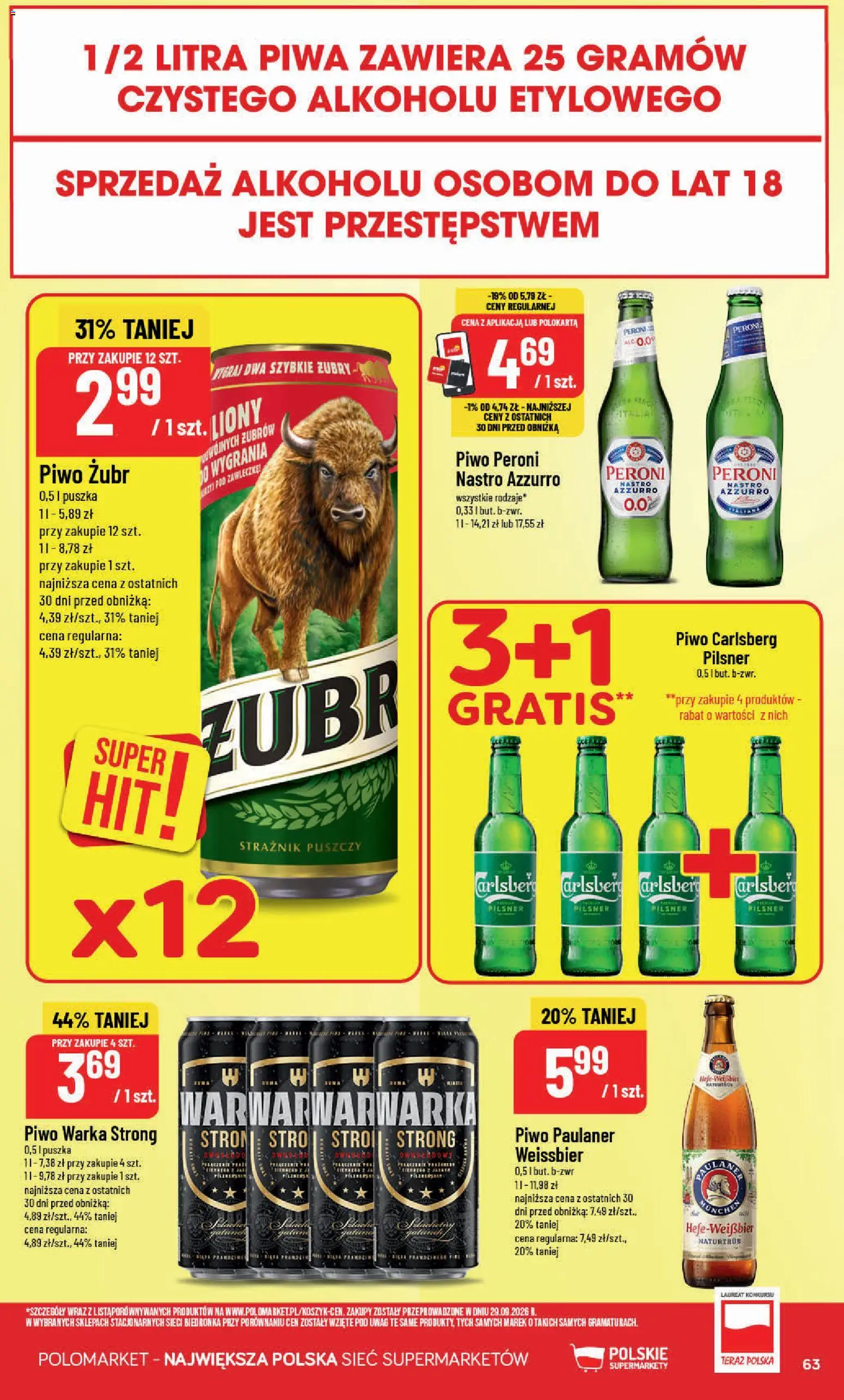 POLOmarket gazetka od 28.10.2026 | Strona: 63