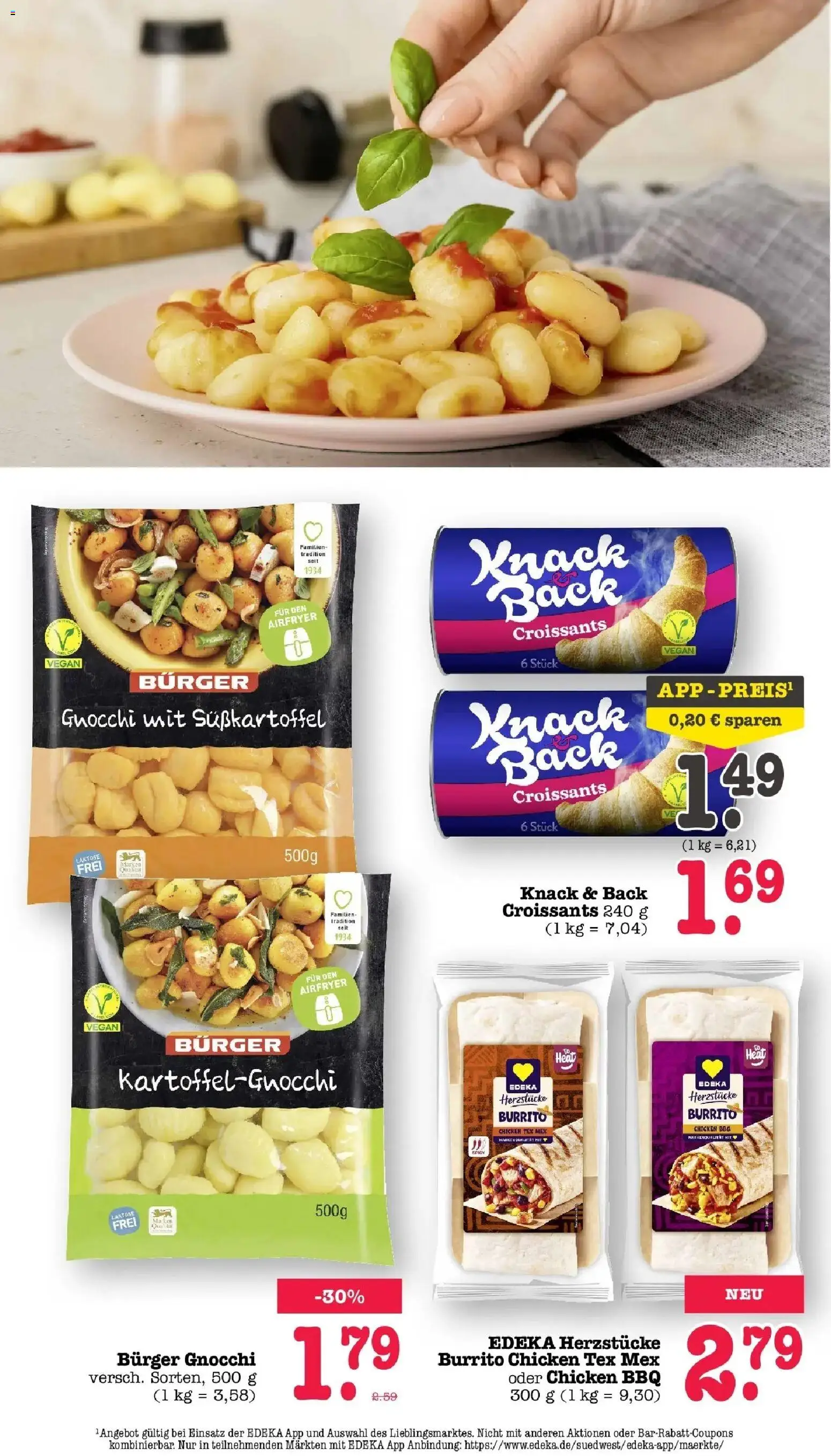 Marktkauf Prospekt Wörth Am Rhein (ab 17.08.2026) » Angebote online | Seite: 26 | Produkte: Gnocchi, Burger