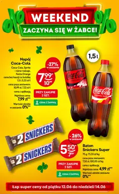Pogląd oferty "Żabka gazetka - Weekendowe promocje" - ważna od 12.06.2026