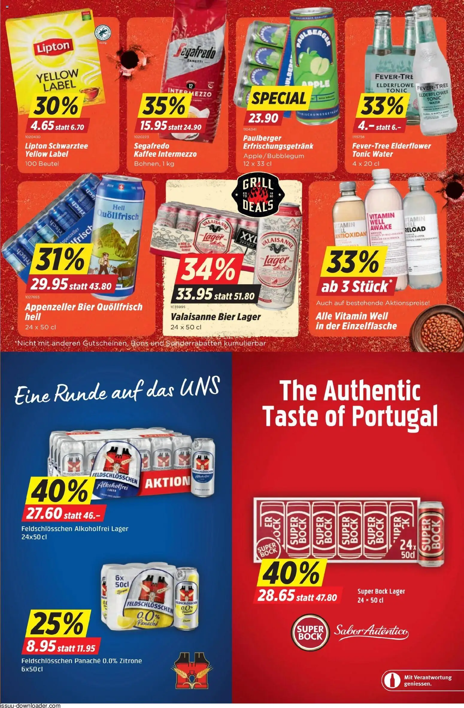 Denner aktionen – gültig ab 04.06.2026 | Seite: 17 | Produkte: Bier, Zitrone, Apple, Grill