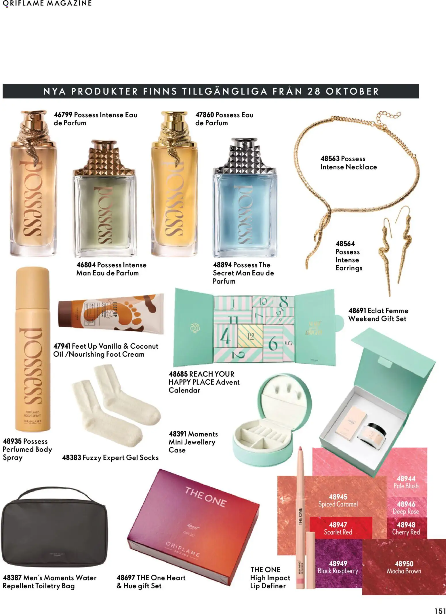 Oriflame reklamblad aktuell från 07/10/2026 | Sida: 151