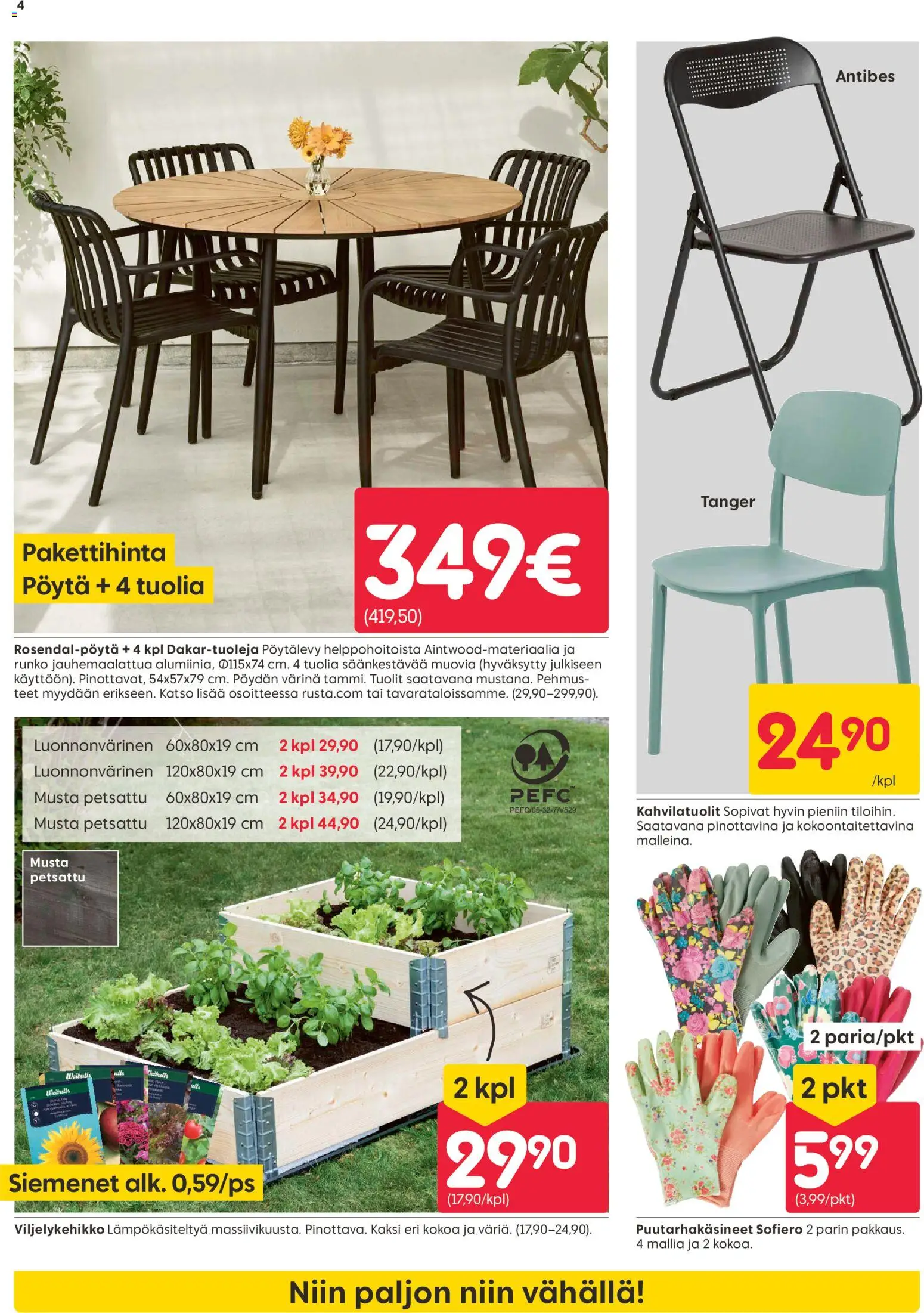 Rusta tarjoukset – voimassa 04.05.2026 alkaen | Sivu: 4
