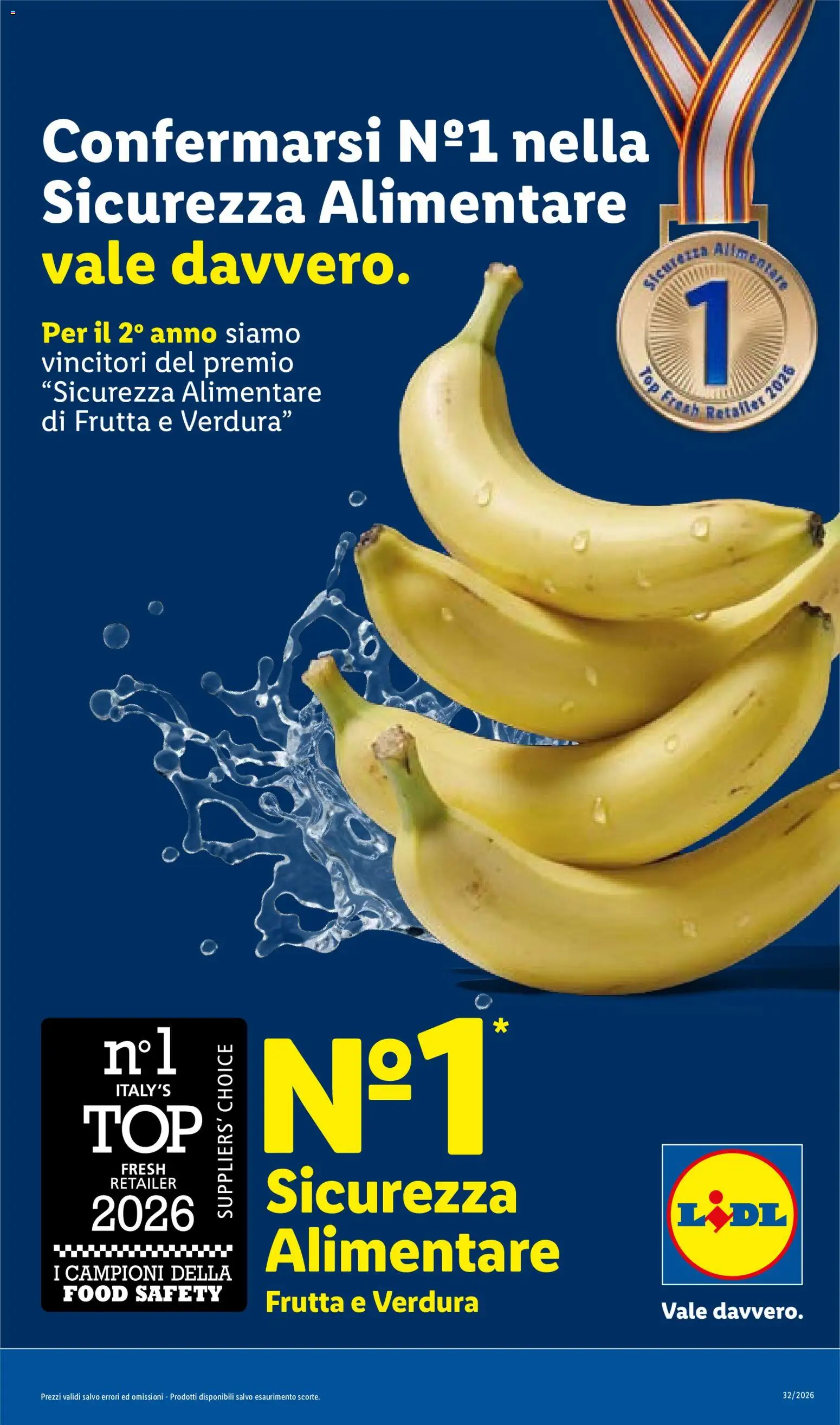 Volantino Lidl del 06/08/2026 | Pagina: 7 | Prodotti: Banane, Frutta