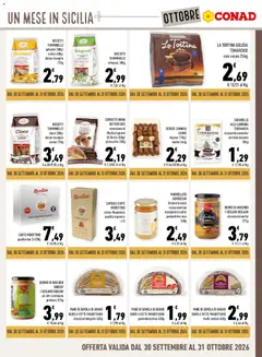 Anteprima del volantino BURRO DI ARACHIDI ENERGY I SICILIANI DOLGAM ad alto contenuto proteico 375g, BURRO DI ARACHIDI ENERGY I SICILIANI DOLGAM ad alto contenuto proteico 375g valido a partire dal 30/09/2026 | Pagina: 9 | Prodotti: Caffè, Caramelle, Arachidi, Rustici