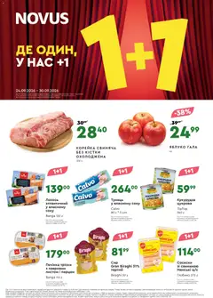 Novus акції дійснийкції з 24.09.2026