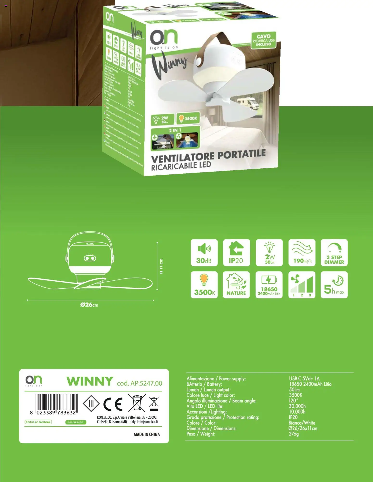 Volantino GBC del 09.06.2026 | Pagina: 3 | Prodotti: Balsamo, Ventilatore, USB, Batteria