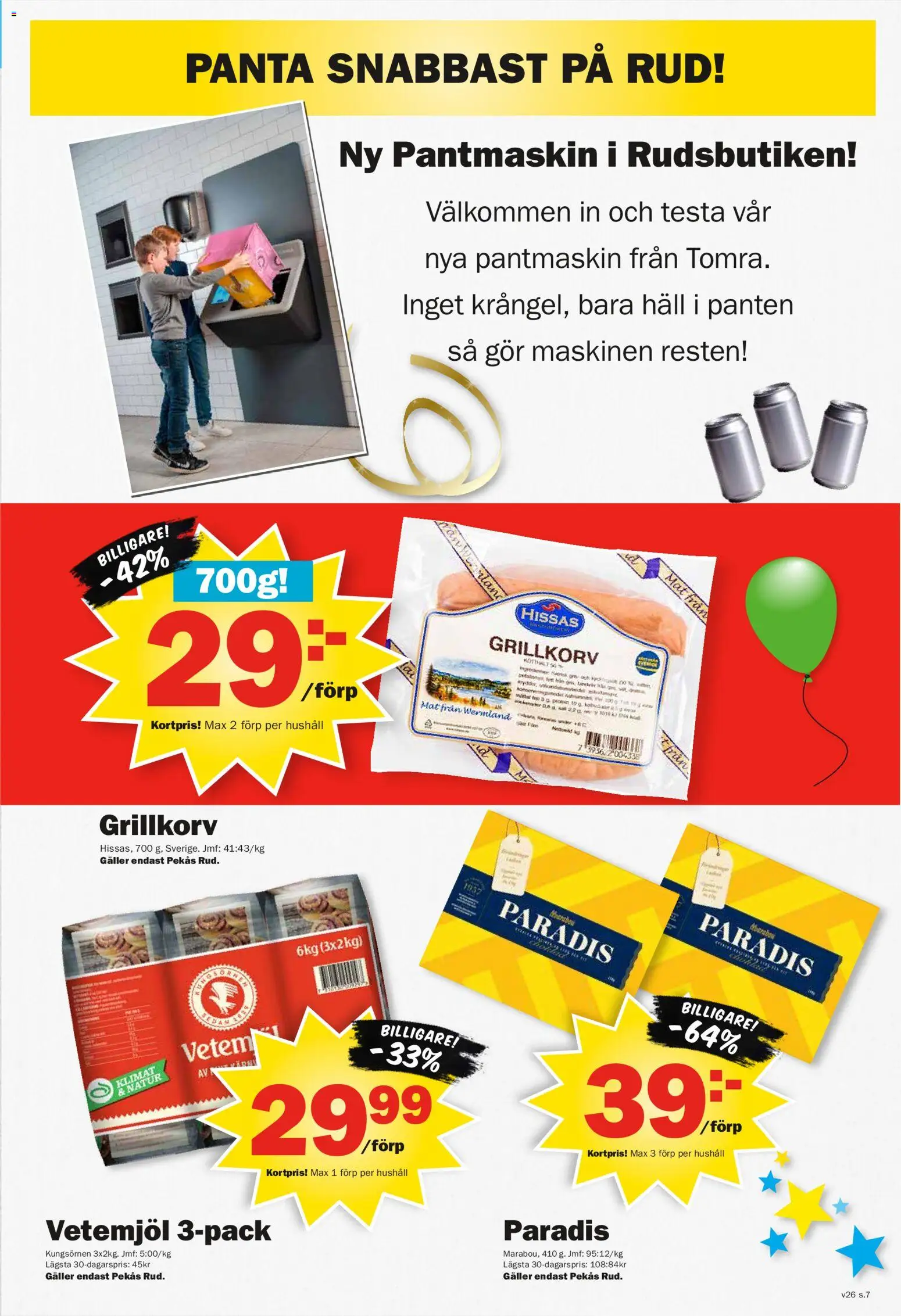 Pekås reklamblad aktuell från 22.06.2026 | Sida: 7