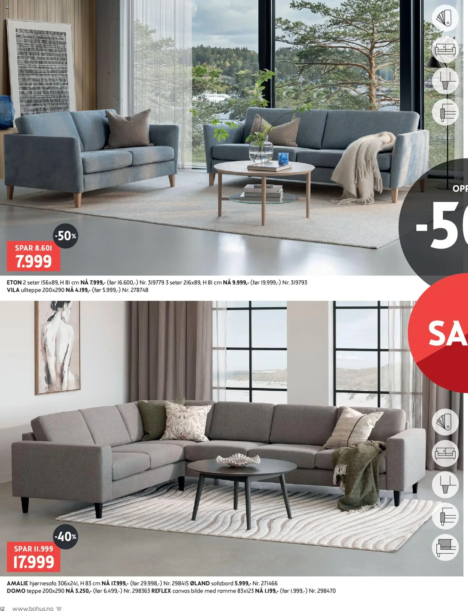 {H1} | Side: 12 | Produkter: Hjørnesofa, Teppe
