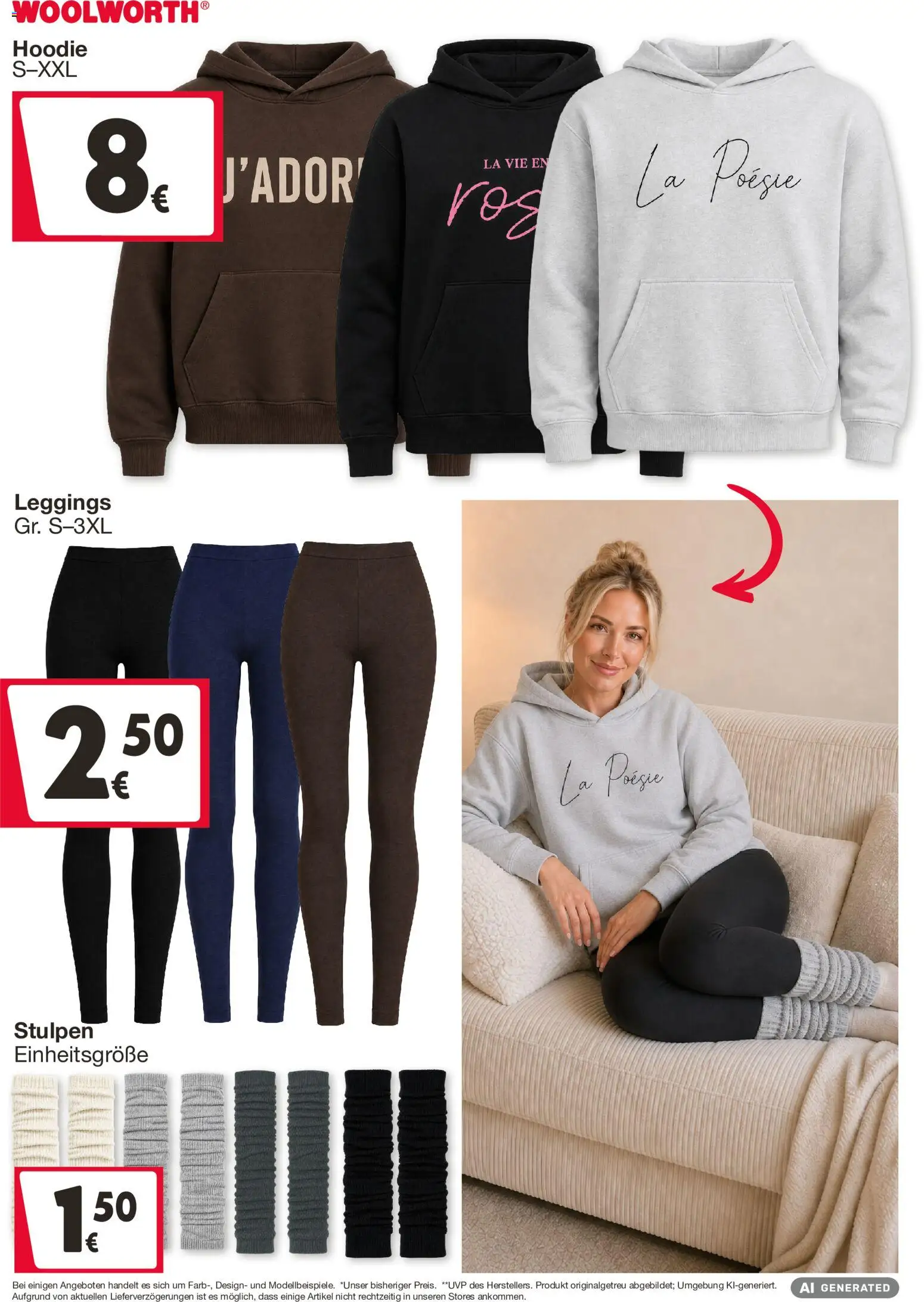 Woolworth Flugblatt gültig ab 04.09.2026 | Seite: 3 | Produkte: Leggings