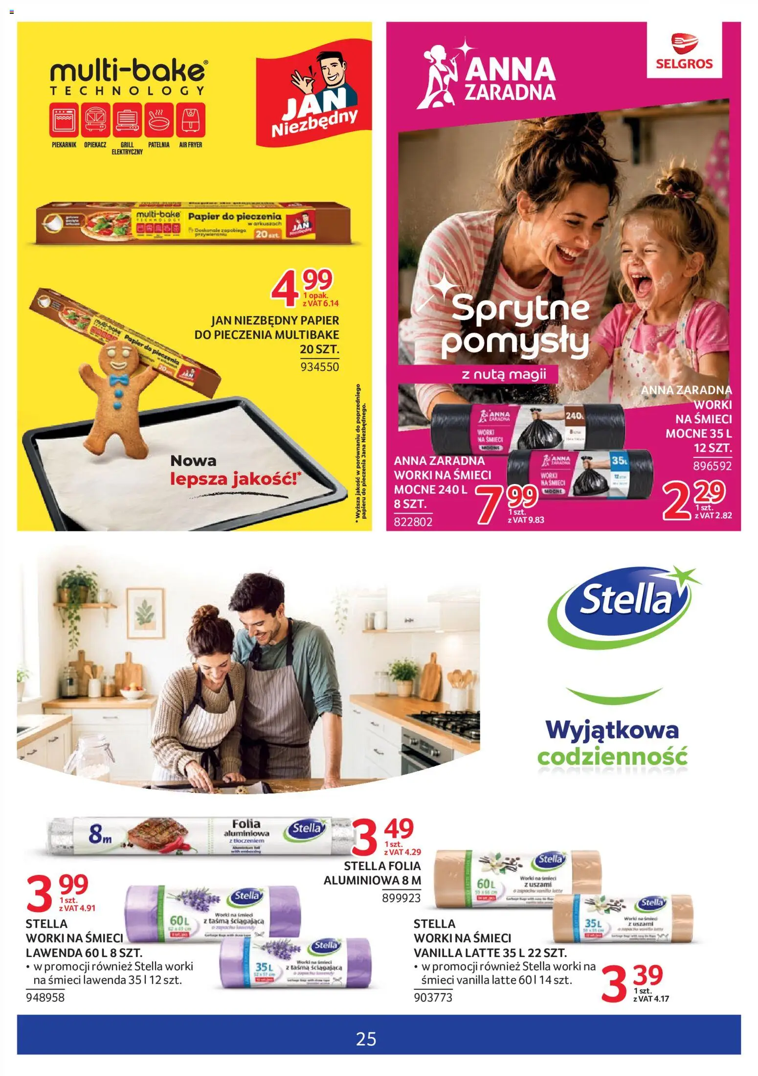 Selgros cash&carry gazetka - Markowe Produkty od 08.10.2026 | Strona: 22 | Produkty: Folia aluminiowa, Grill, Folia, Lawenda