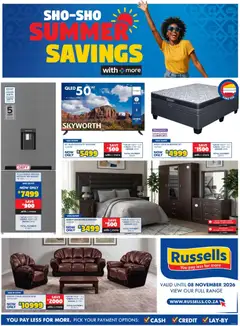 Russells specials catalogue – valid from 15/10/2026
