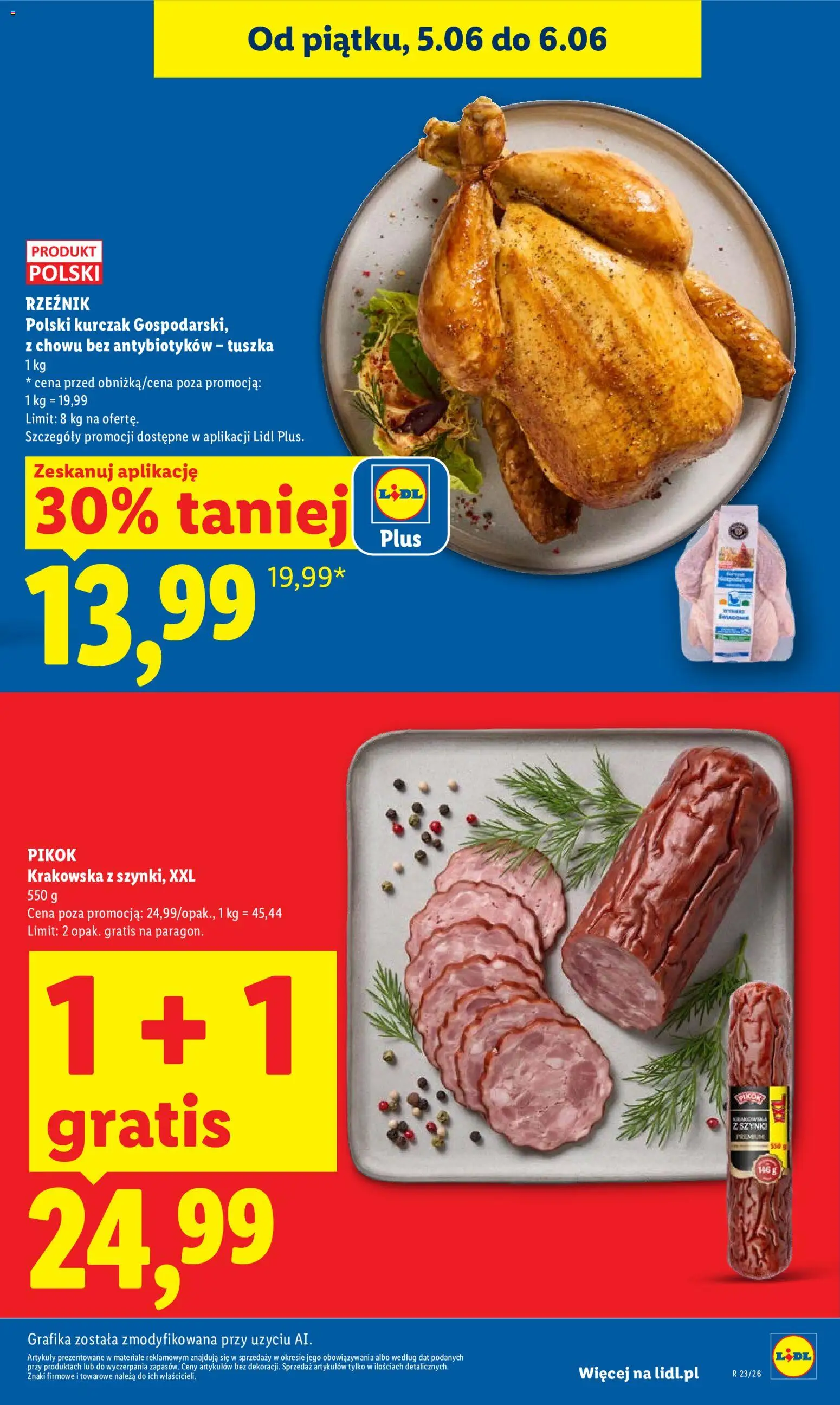 Lidl gazetka od 05.06.2026 | Strona: 13 | Produkty: Kurczak