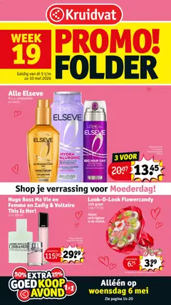 Kruidvat folder week 19 - Voorbeeld van een folder van Kruidvat, geldig van 05.05.2026