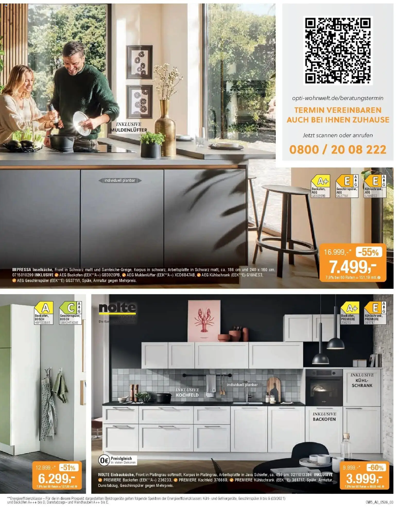 Angebote - Küchenkauf jetzt Steuerfrei – gültig ab 28.04.2026 | Seite: 3 | Produkte: Bosch, Geschirrspüler, Schrank, Kuchen