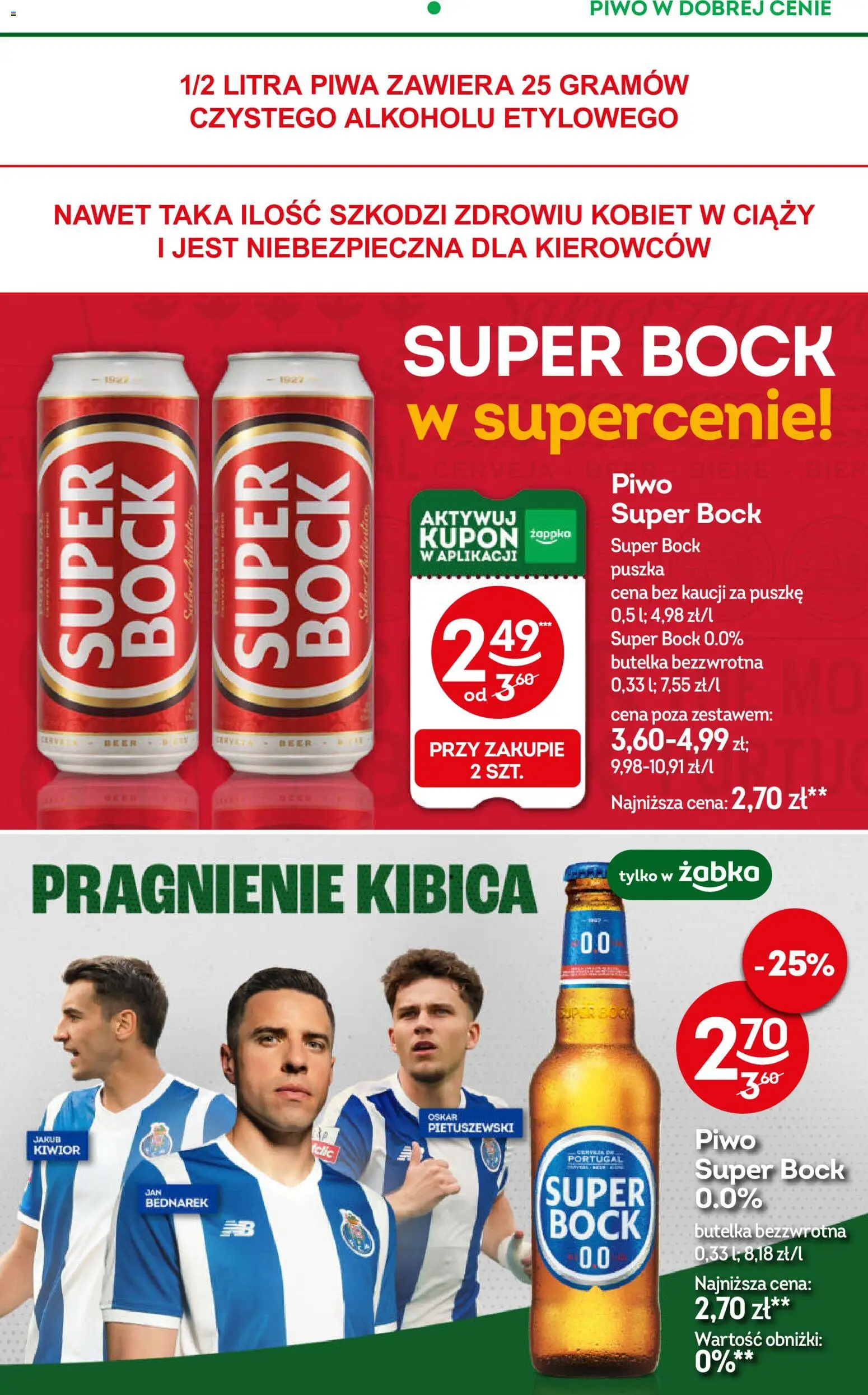 Żabka gazetka od 21.10.2026 | Strona: 37 | Produkty: Piwo