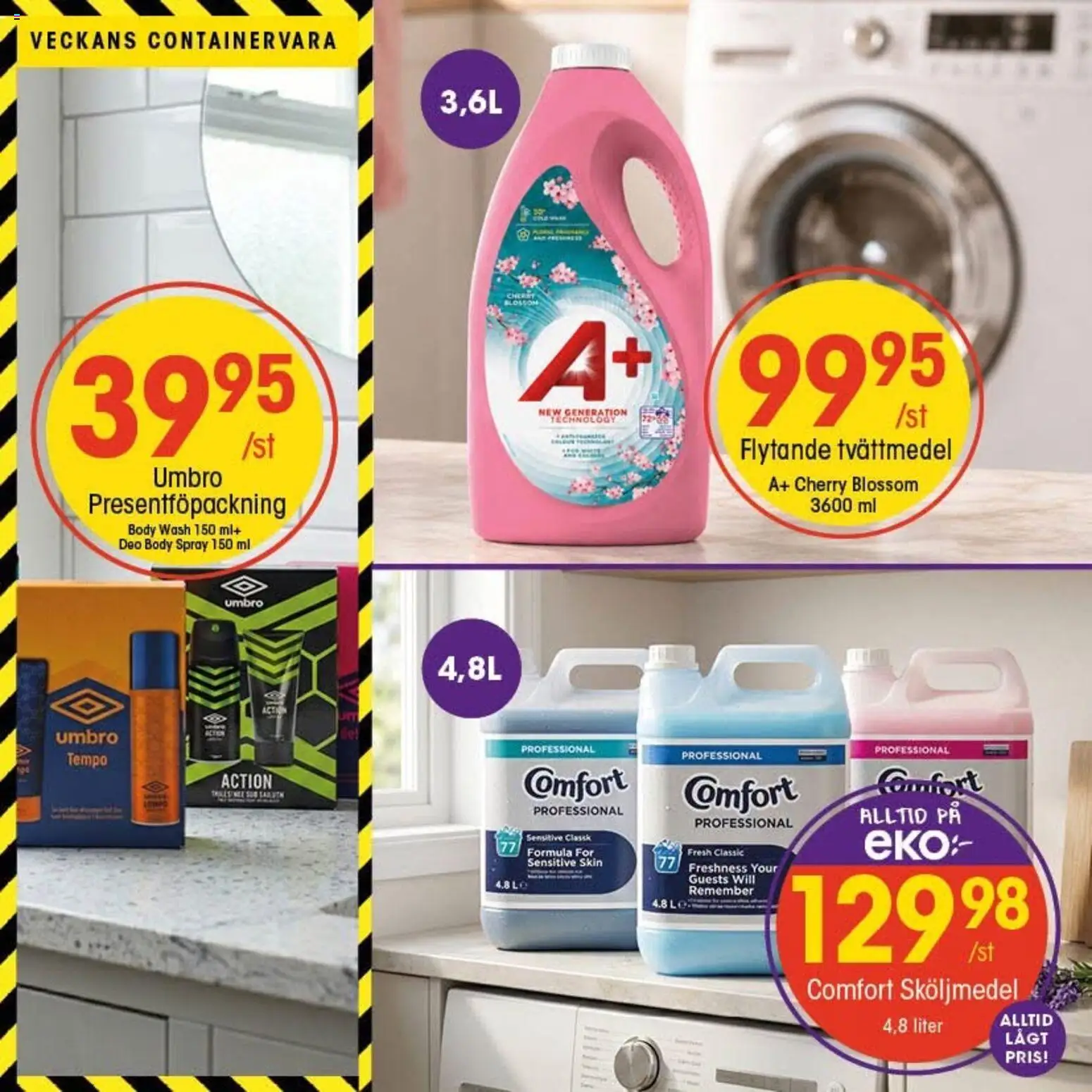 EKO reklamblad aktuell från 23/06/2026 | Sida: 18 | Produkter: Tvättmedel, Sköljmedel