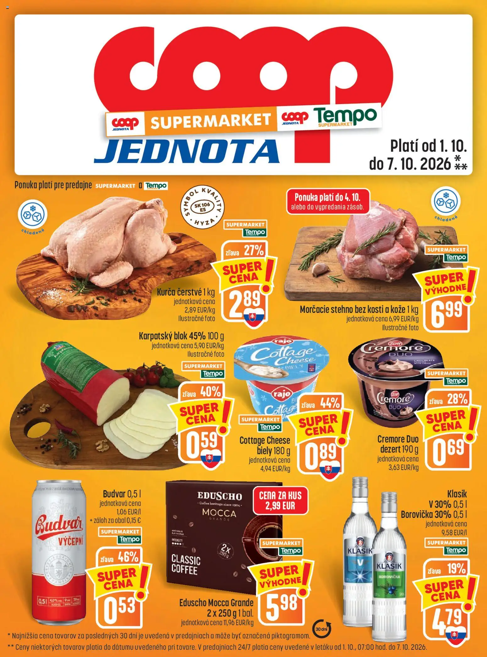 Nové COOP Jednota akcie – leták je platný od 01.10.2026 | Strana: 13