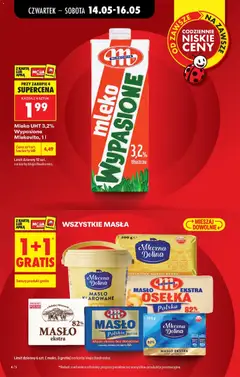 Pogląd oferty "Masło Osełka Ekstra Polska 82%, Masło Osełka Ekstra Polska 82%" - ważna od 14.05.2026 | Strona: 4