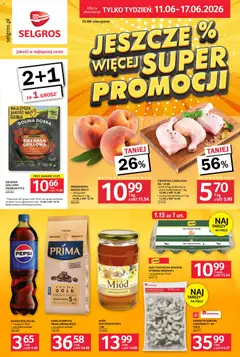 Pogląd oferty "Selgros cash&carry gazetka - Jeszcze więcej super promocji" - ważna od 11.06.2026