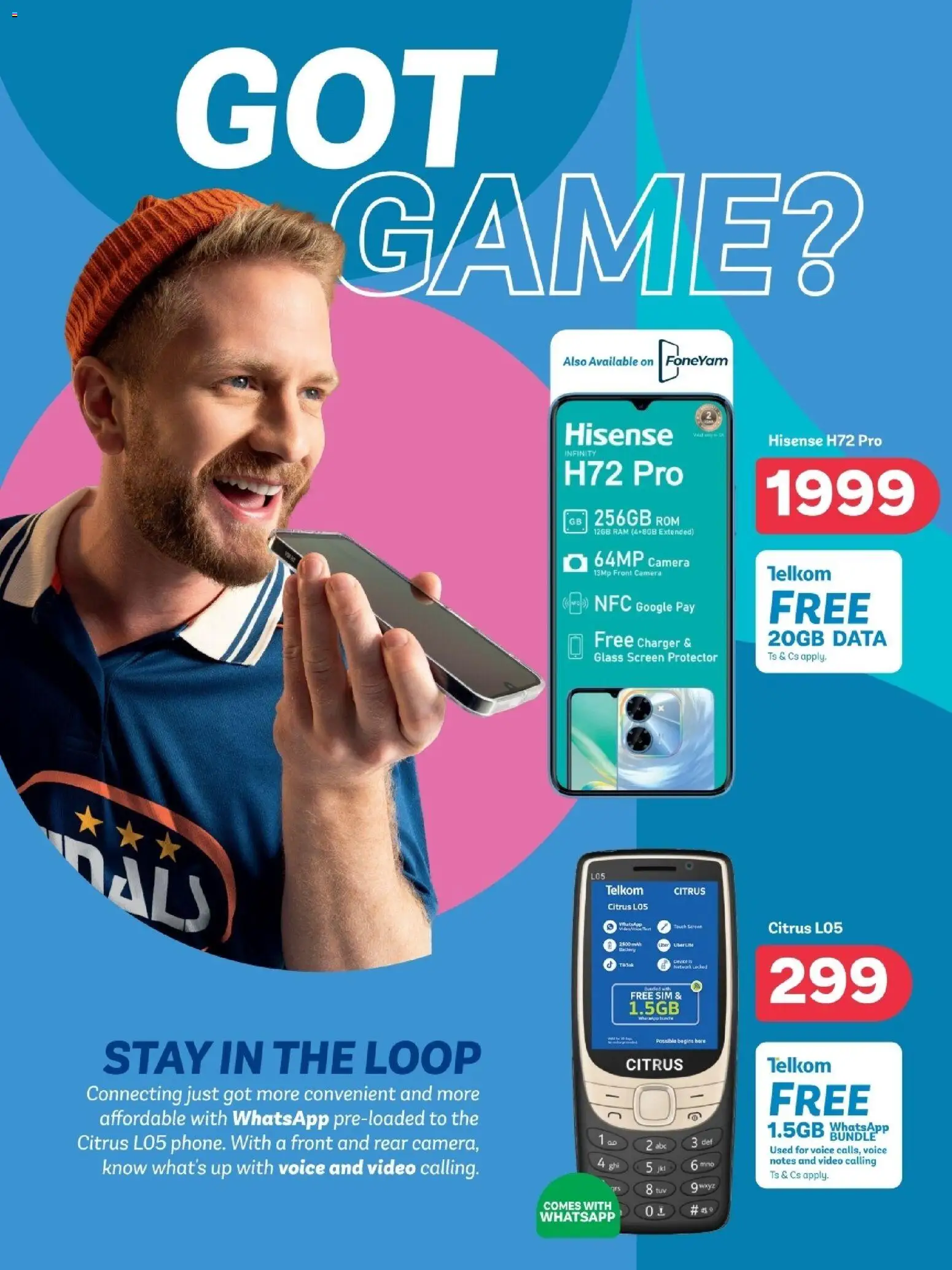 New PEP Stores catalogue – valid from 24.04.2026 | Page: 4 | Products: Data, Sim, Battery, Charger
