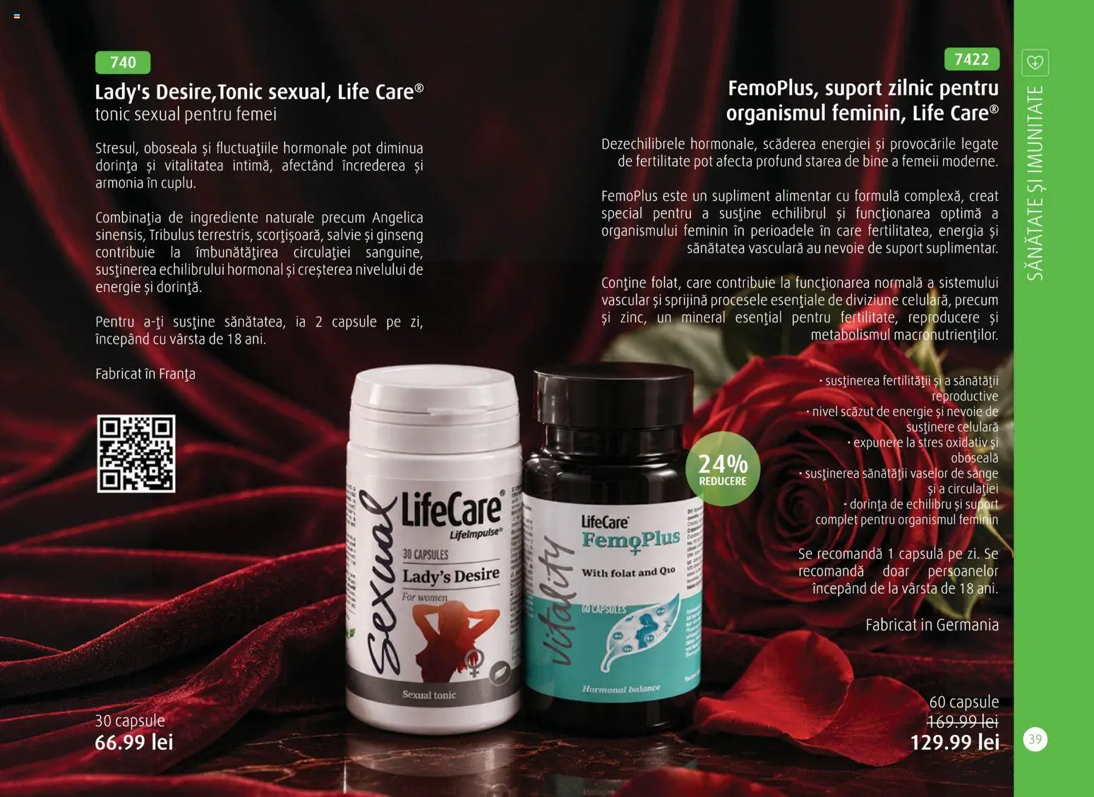 Noul catalog Life Care – valabil de la 01.10.2026 | Pagină: 41 | Produse: Suport