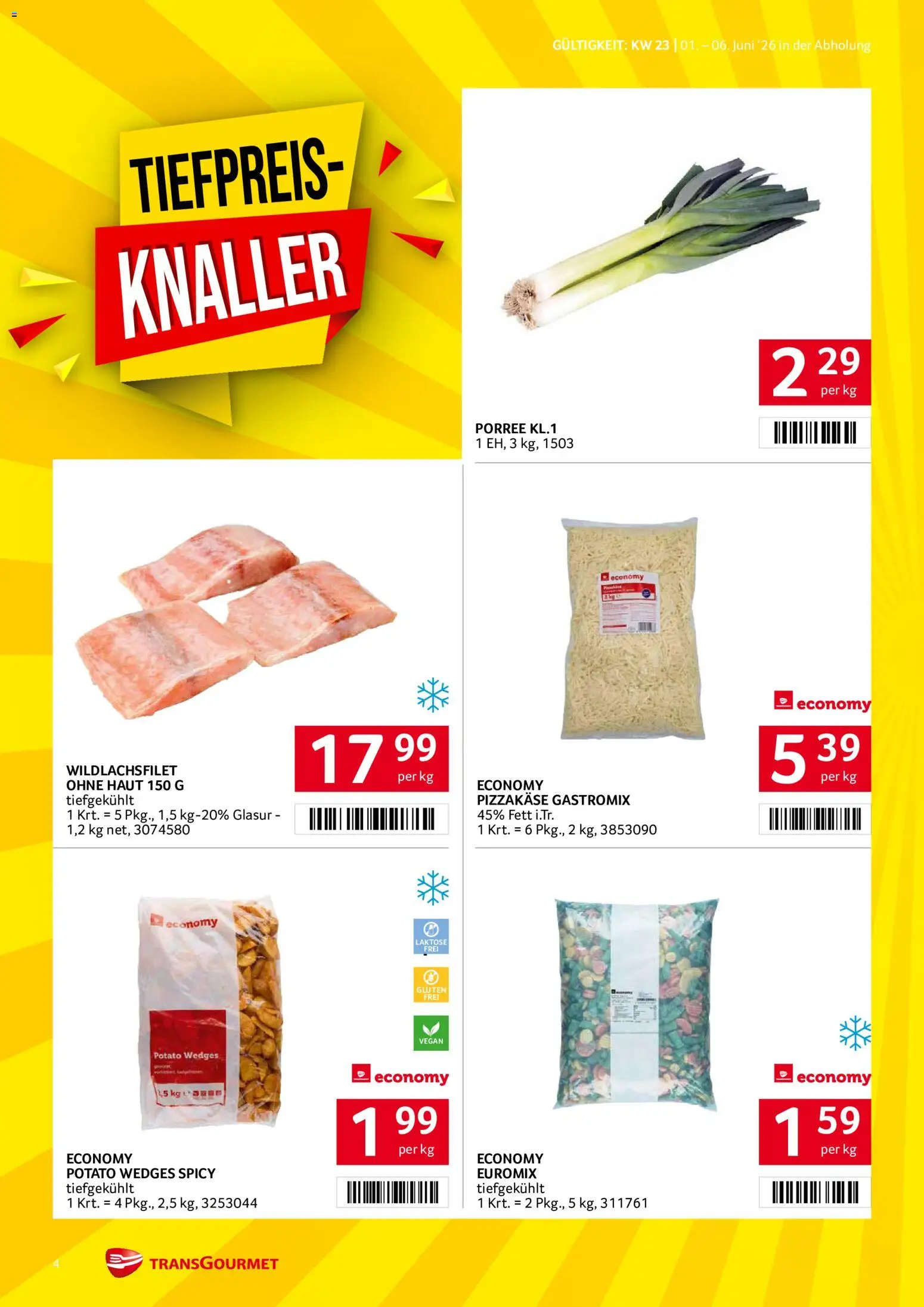 Transgourmet Flugblatt gültig ab 01.06.2026 | Seite: 4