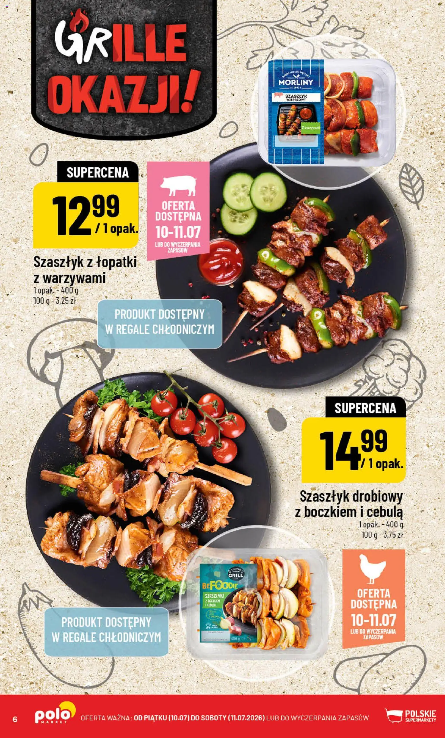 POLOmarket gazetka od 08.07.2026 | Strona: 6 | Produkty: Grill