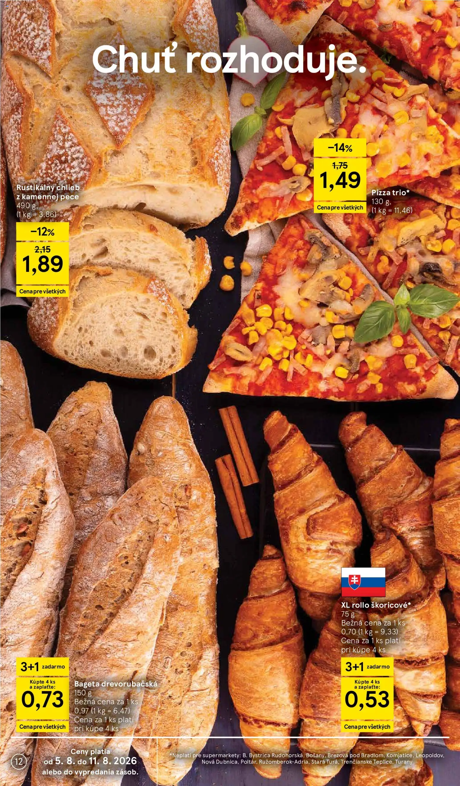 Nové Tesco akcie – leták je platný od 05.08.2026 | Strana: 12