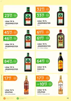 Pogląd oferty "Eurocash gazetka - Katalog Alkoholowy" - ważna od 01.07.2026 | Strona: 40