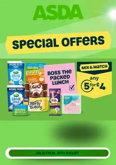 Preview of Weekly offers Asda valid from 25/08/2026