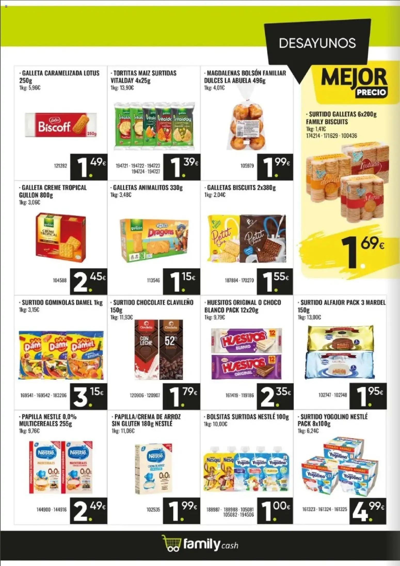 Family Cash folleto │ válido desde el 07/09/2026 | Página: 12 | Productos: Chocolate, Galletas, Lotus, Dulces