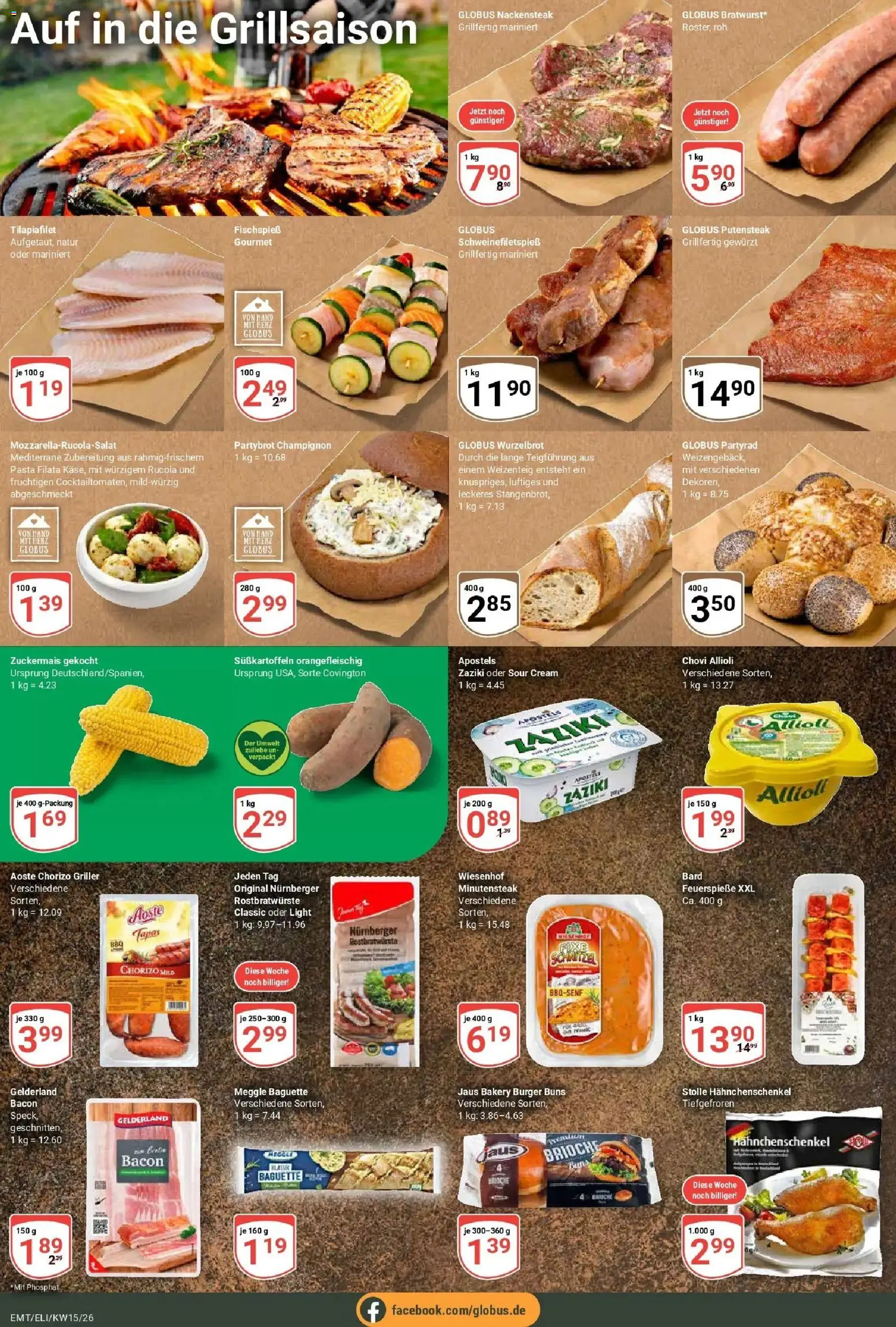 Globus prospekt Erfurt-Linderbach	 – gültig ab 07.04.2026 | Seite: 8 | Produkte: Hahnchenschenkel, Rucola, Schnitzel, Griller