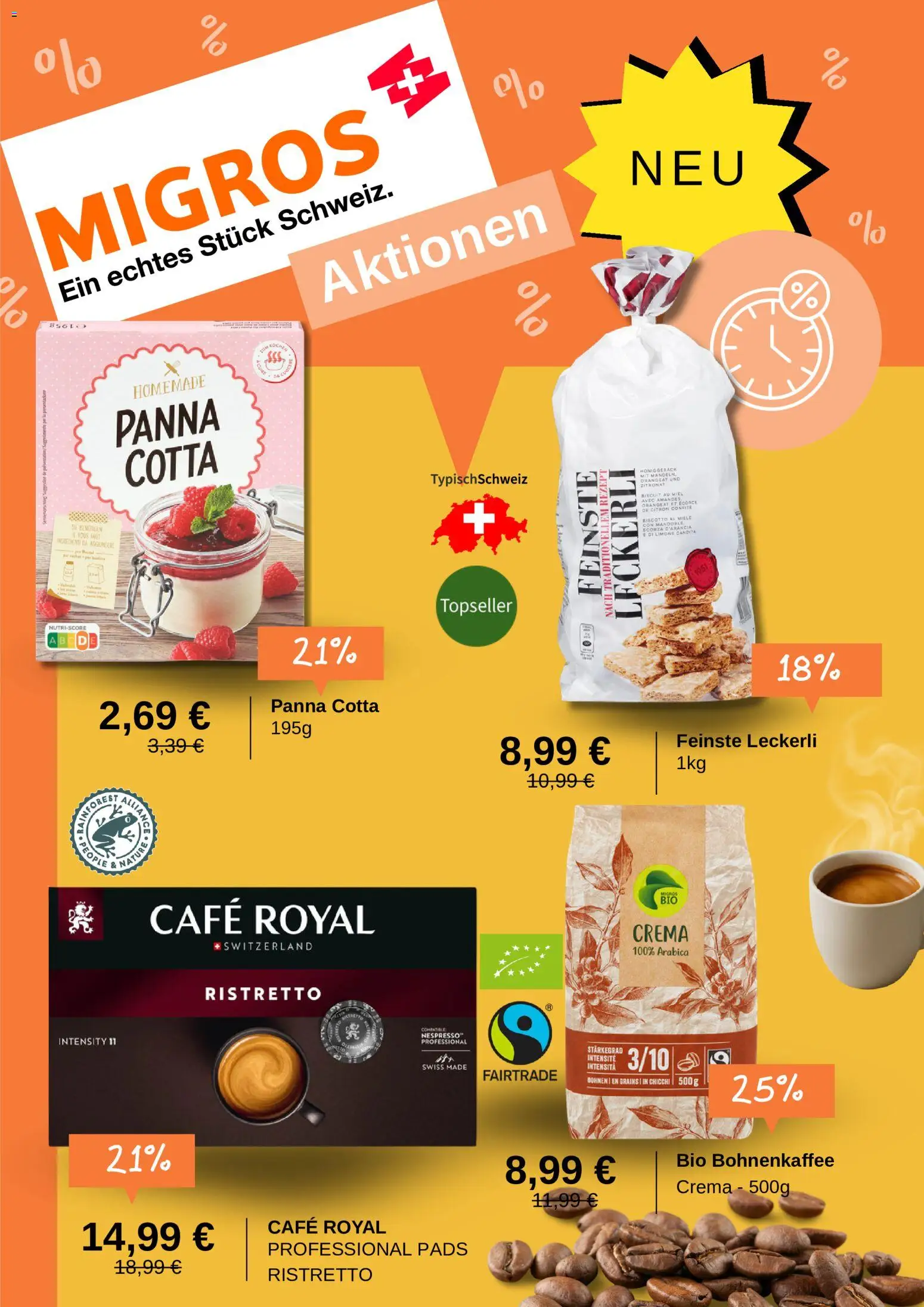 Migros Prospekt – gültig ab 27.10.2026 | Seite: 1 | Produkte: Mandeln