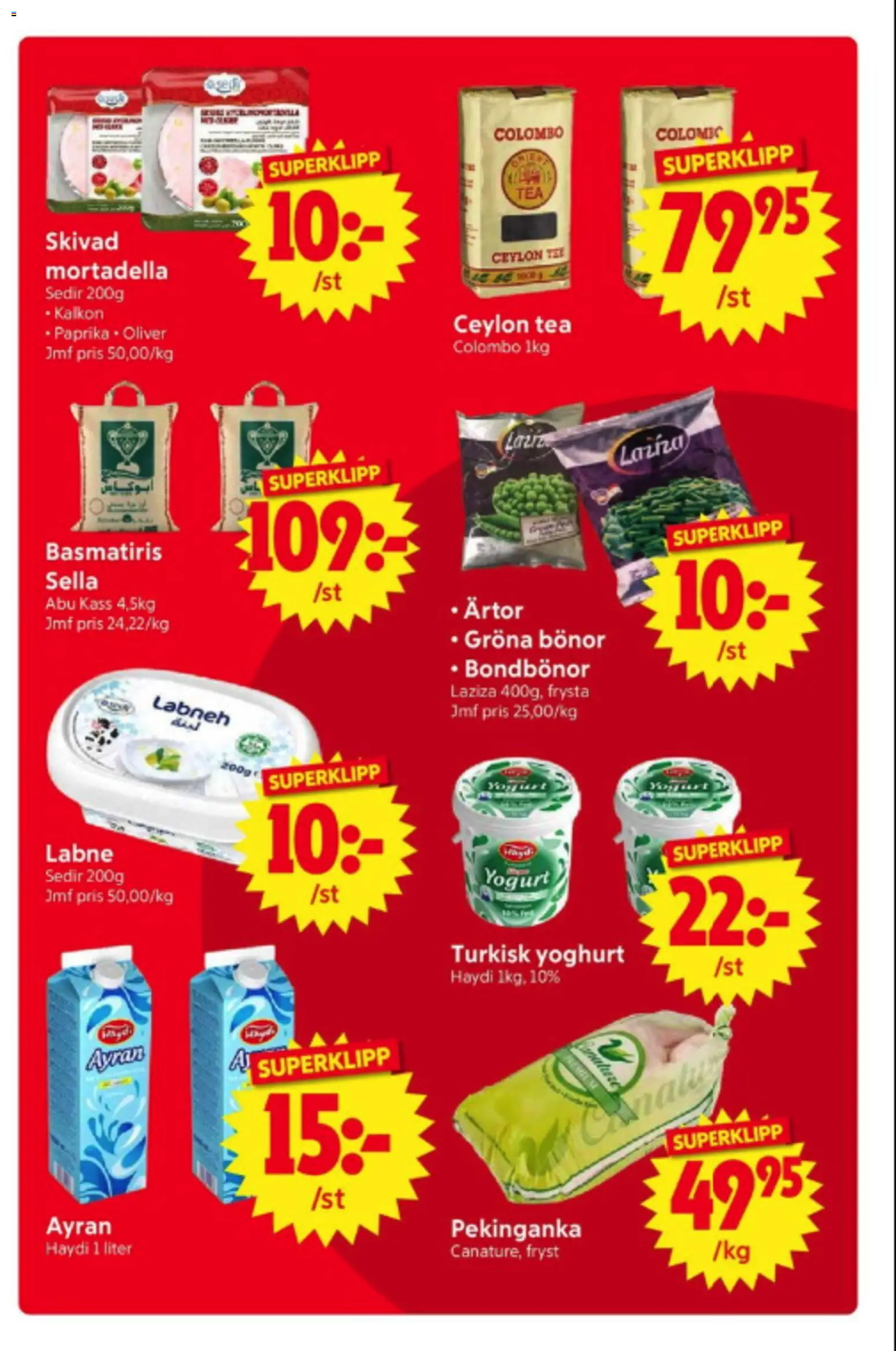 Nya Pulsen reklamblad aktuell från 08.06.2026 | Sida: 11 | Produkter: Oliver, Yoghurt, Ärtor, Bönor