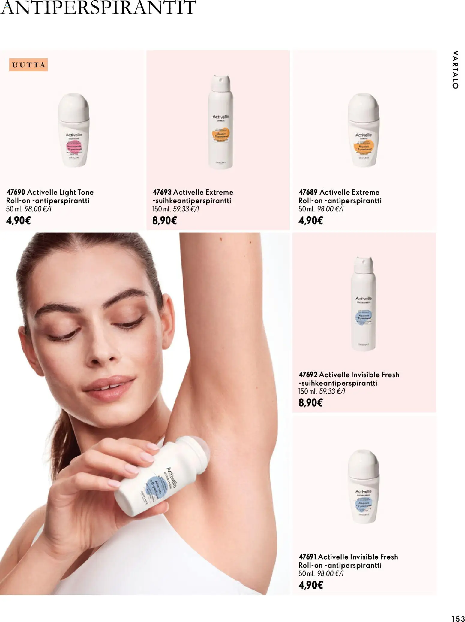 Oriflame tarjoukset – voimassa 18/11/2026 alkaen | Sivu: 153 | Tuotteet: Antiperspirantti