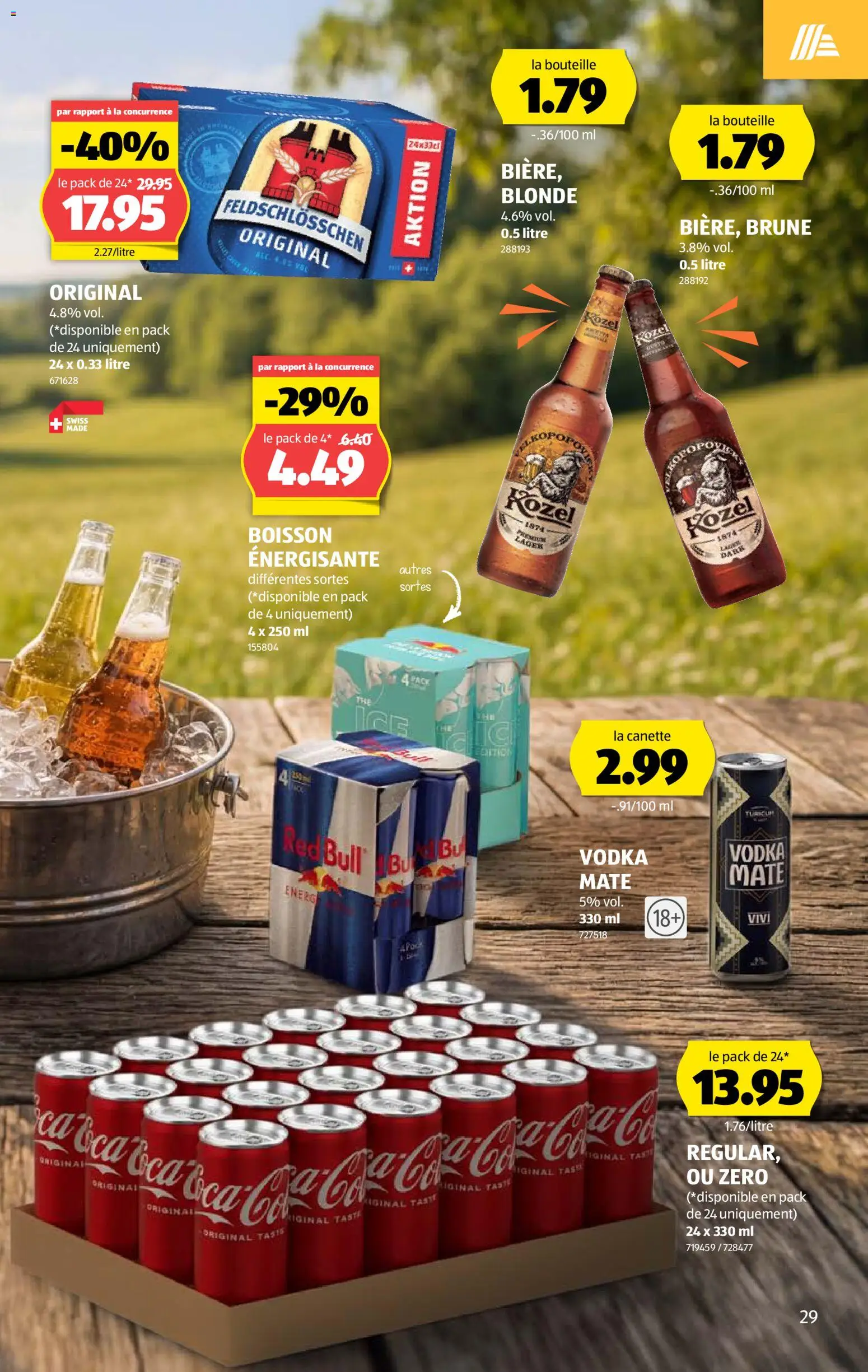 Aldi aktionen FR – gültig ab 11.06.2026 | Seite: 33 | Produkte: Red bull