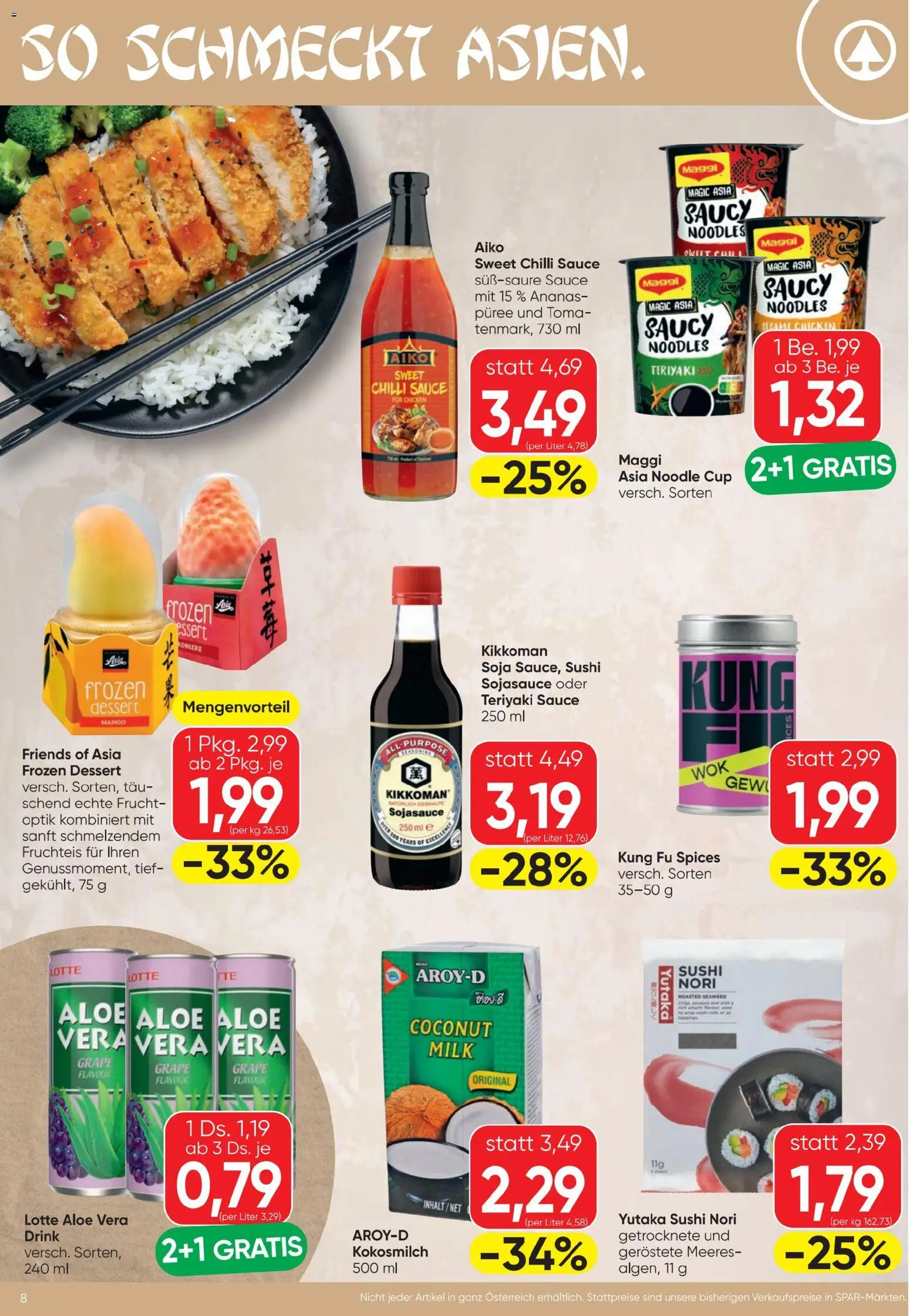 Spar - Flugblatt gültig ab 21.05.2026 | Seite: 8 | Produkte: Mango, Chili, Ananas