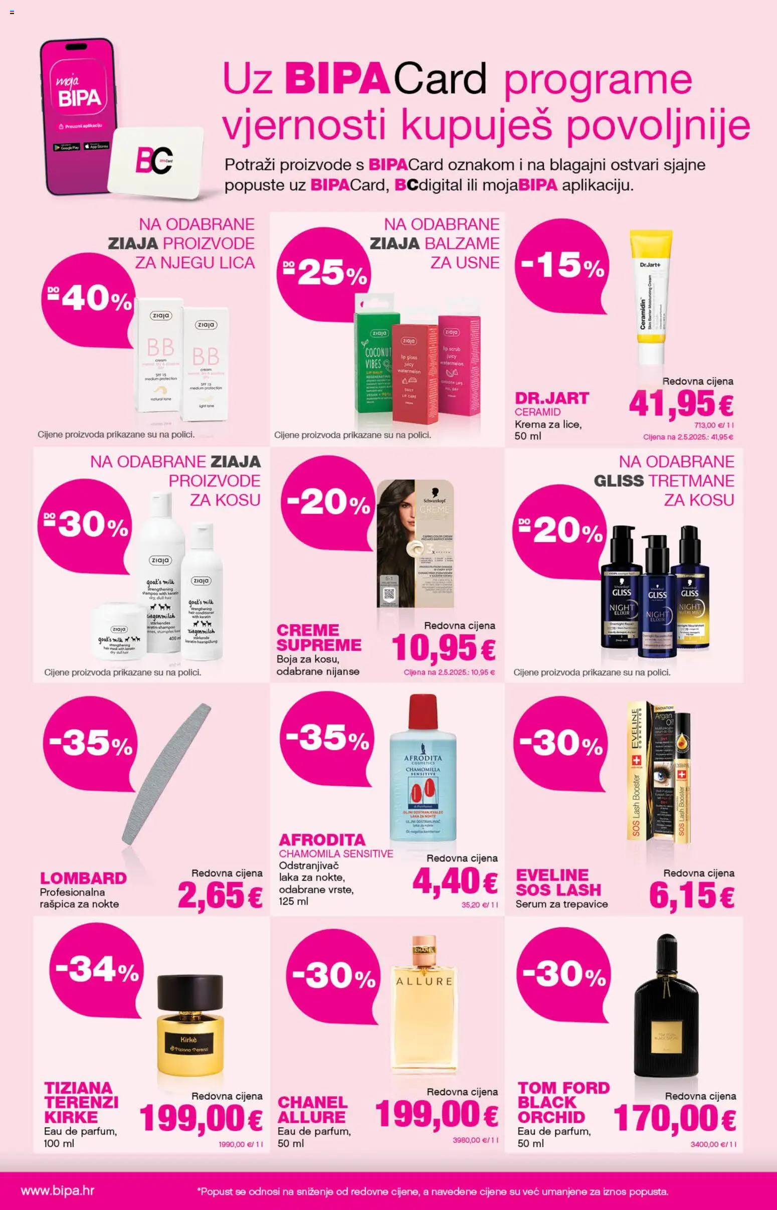 Bipa katalog | vrijedi od 29.10.2026 | Stranica: 26 | Proizvodi: Bas, Krema