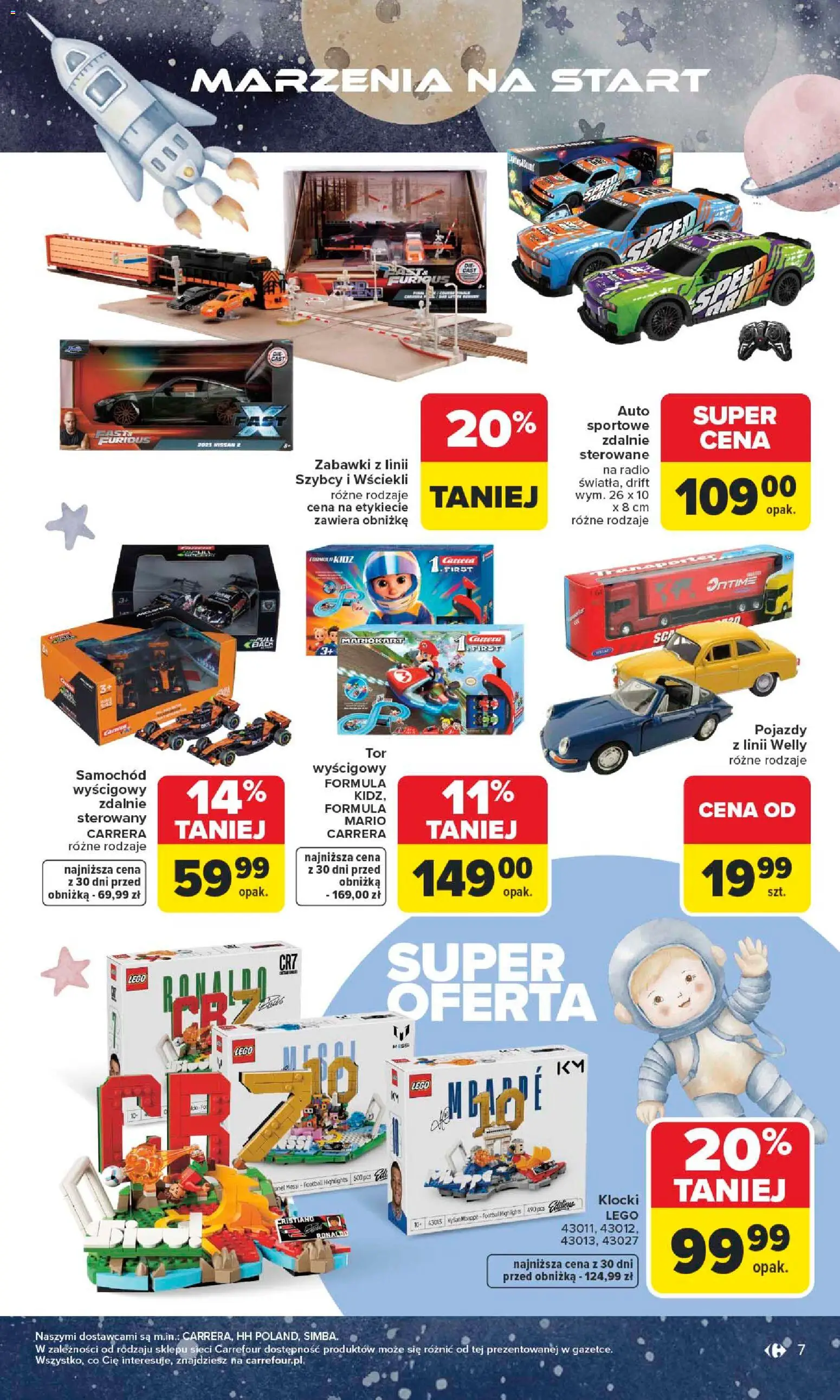 Carrefour gazetka - Dzień Dziecka od 18.05.2026 | Strona: 7 | Produkty: Radio, Lego