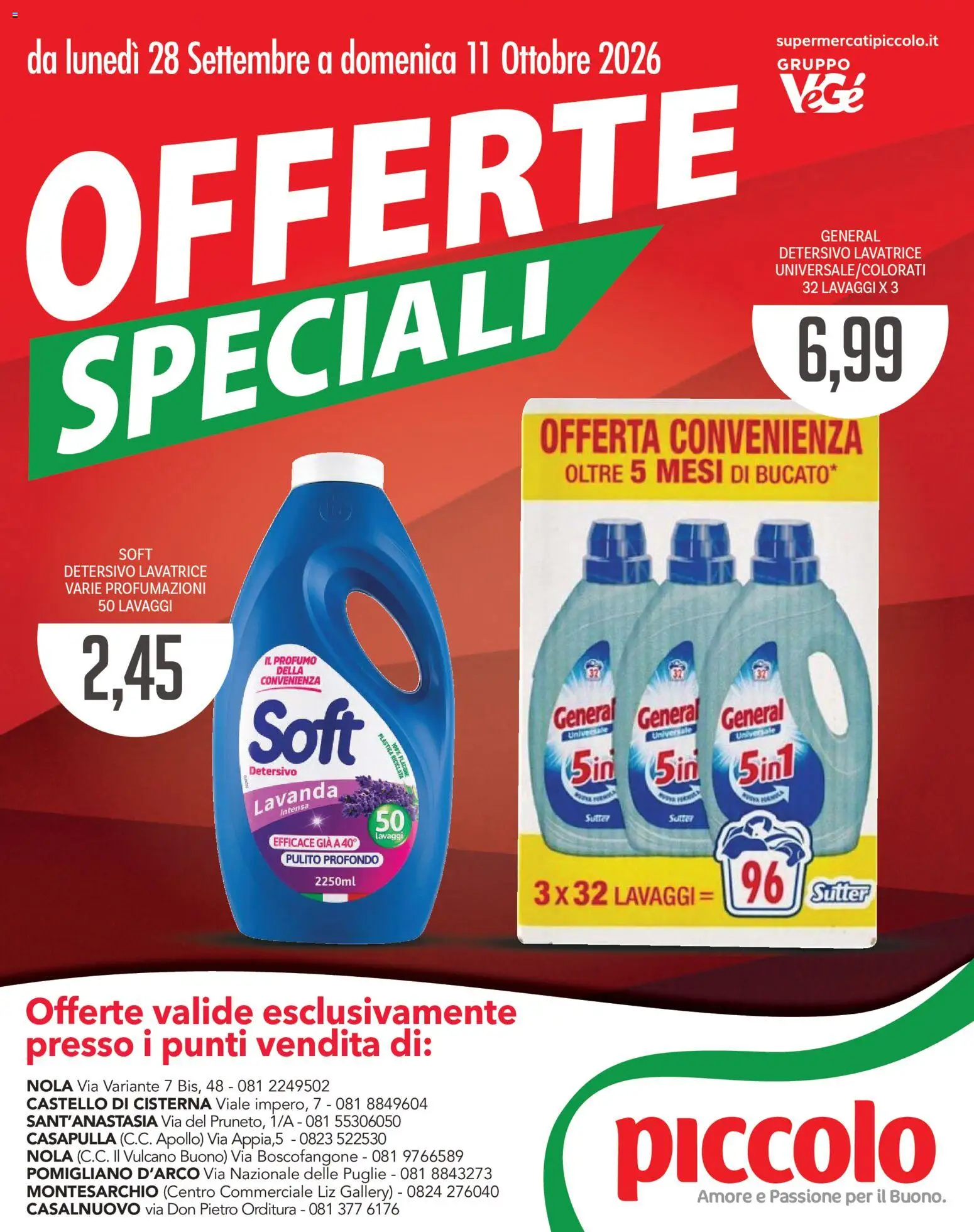 Volantino Piccolo del 28/09/2026 | Pagina: 1