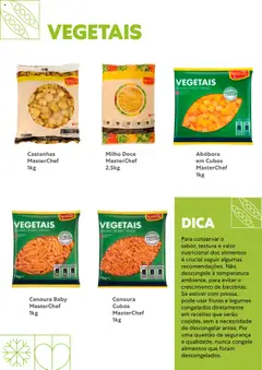 Pré-visualização Recheio - Congelados do Mar e da Terra válido de 14/07/2025 | Página: 31 | Produtos: Legumes, Frutas, Cenoura, Milho