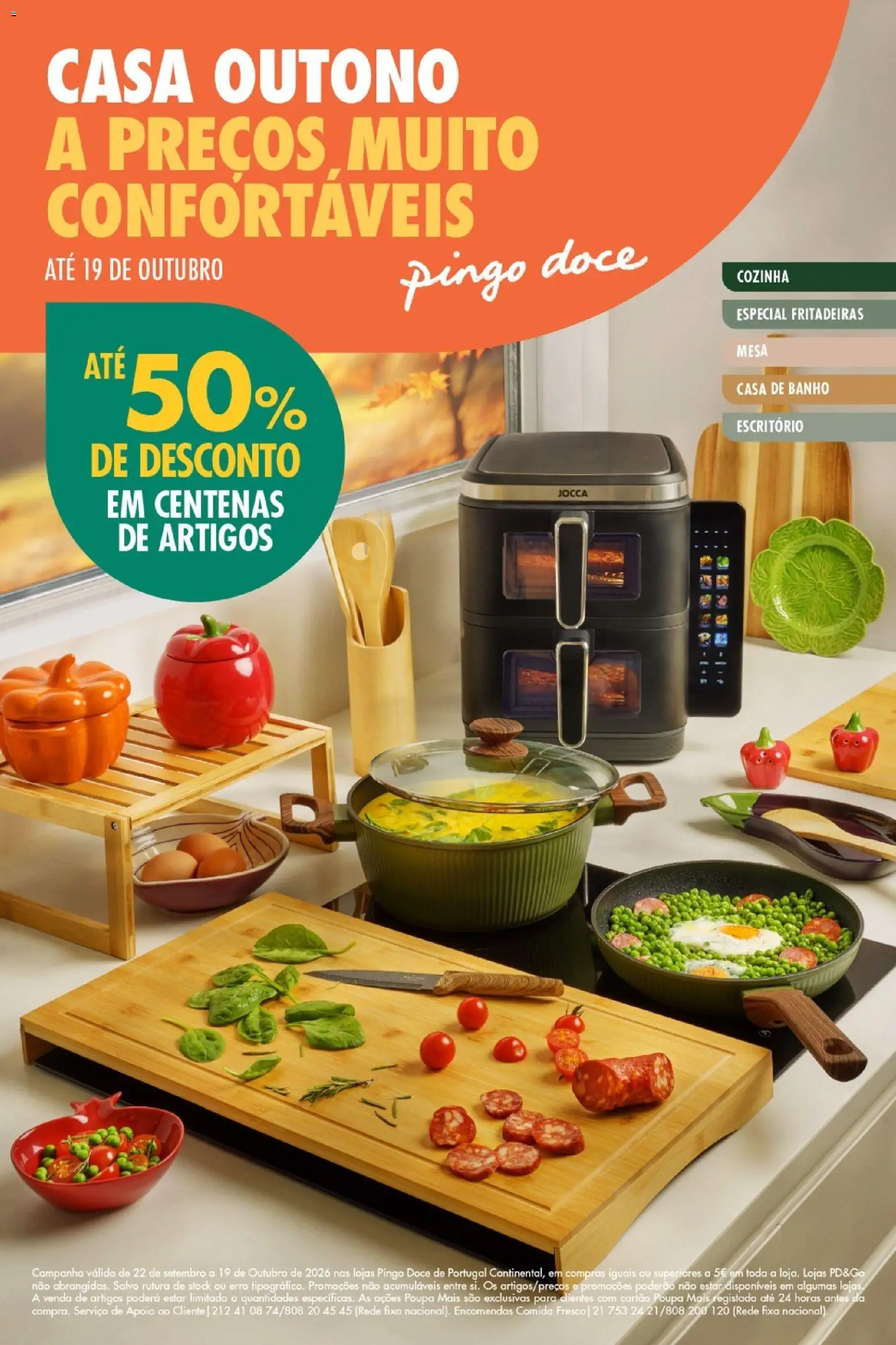 Pingo Doce Poupe Esta Semana Açores │ válido de 22/09/2026 | Página: 1 | Produtos: Mesa, Casa de banho, Banho