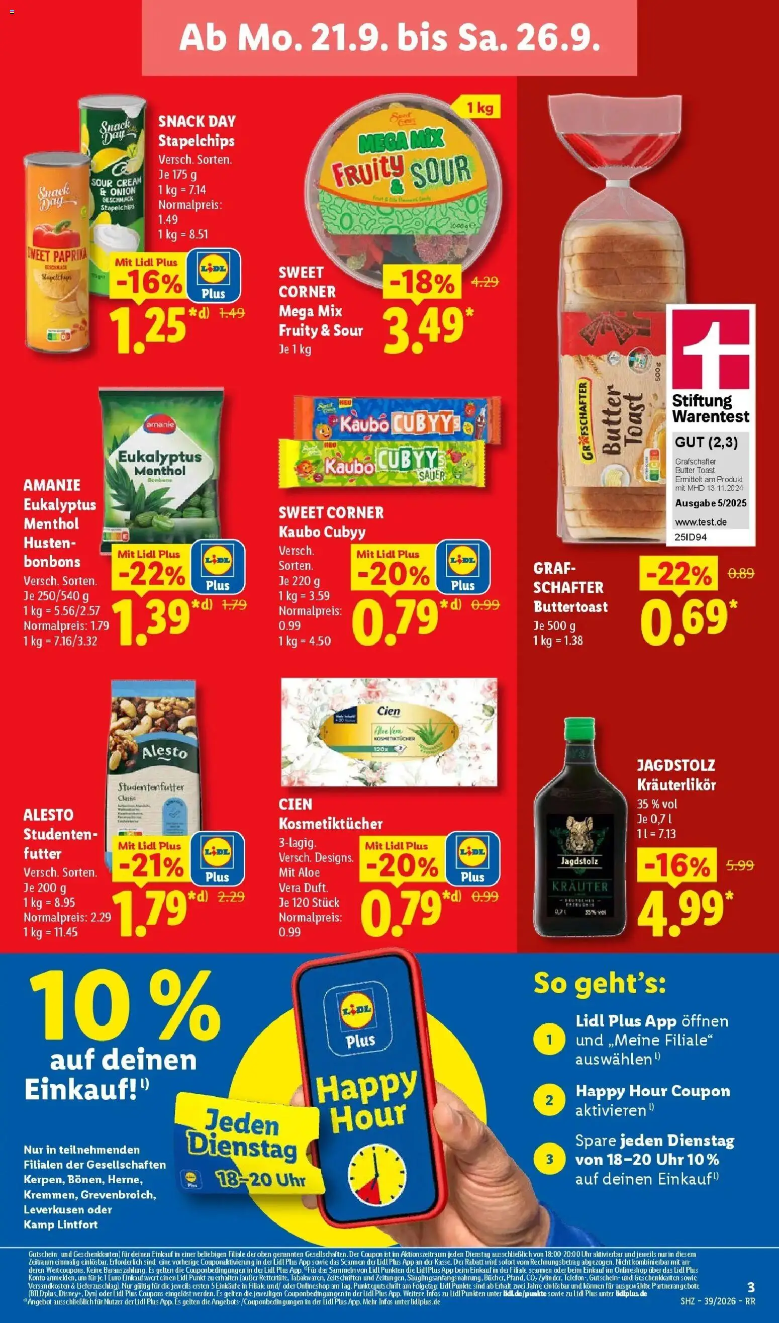 Lidl Prospekt Zülpich (ab 21.09.2026) zum Blättern » Angebote | Seite: 3