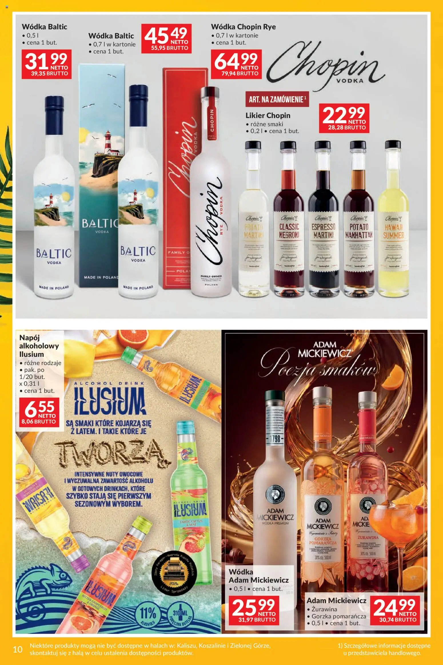 Makro gazetka - Summer drinks od 07.07.2026 | Strona: 10 | Produkty: Martini, Żurawina, Vodka, Wódka