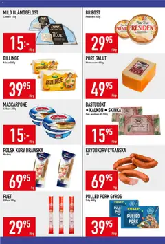 Matdax erbjudanden - Förhandsvisning av reklamblad från butik Matdax aktuell från 11.05.2026 | Sida: 8 | Produkter: Brieost, Skinka, Kalkon